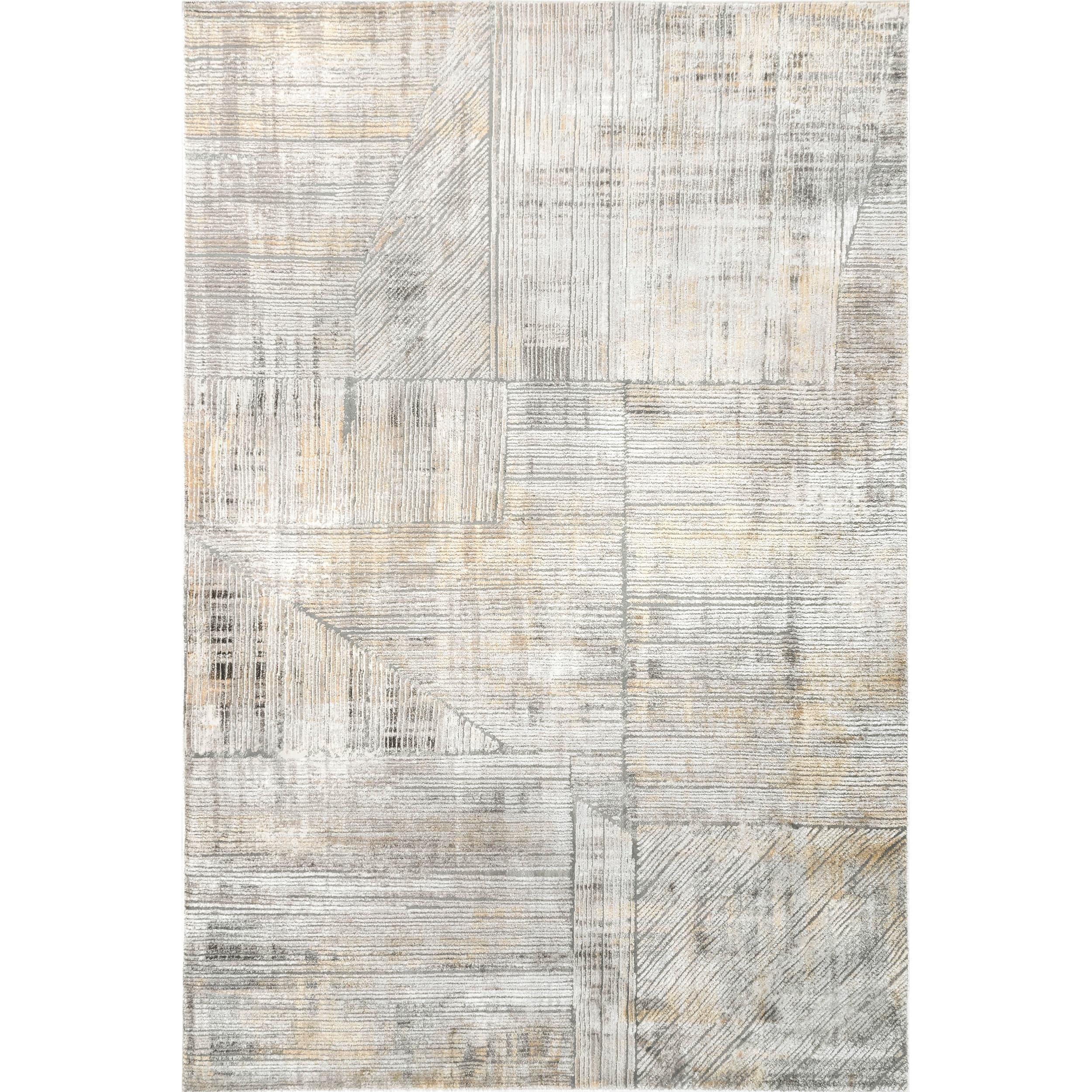 Nuloom Helene Abstract 5x8 Indoor Area Rug for Living Room Bedroom Dining Room Kitchen, Beige/Ivory