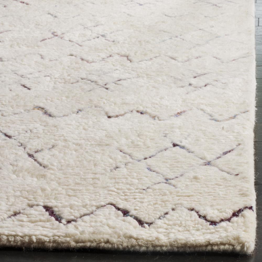 Casablanca CSB213 Hand Tufted Indoor Area Rug - Ivory/Multi - 4'x6' - Safavieh