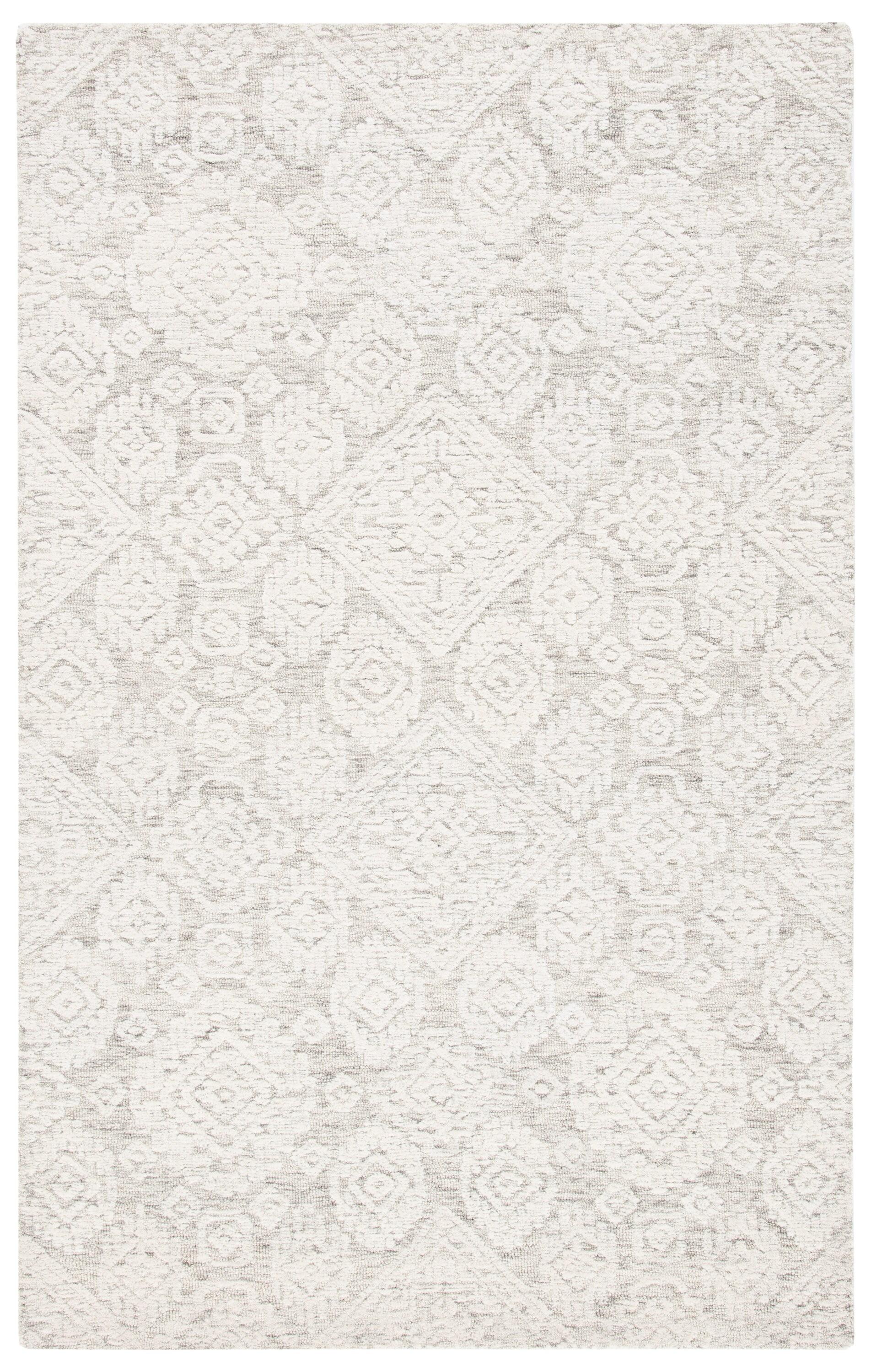 Metro MET987 Hand Tufted Indoor Area Rug - Light Brown/Ivory - 5'x8' - Safavieh