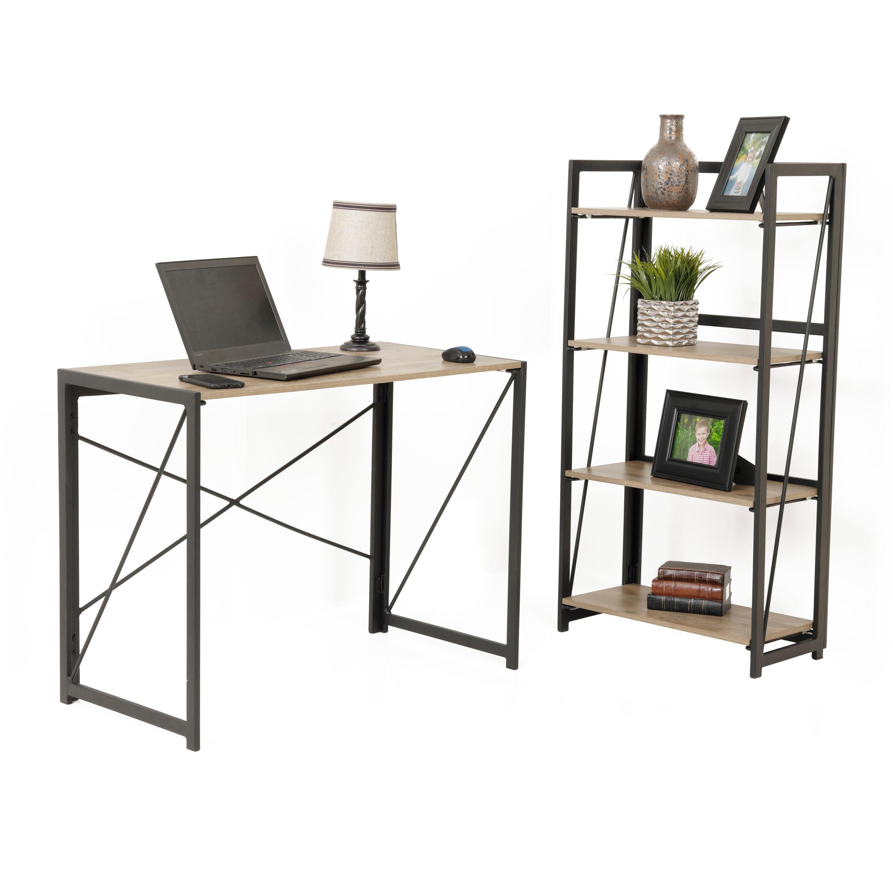 Metal Base Writing Desk