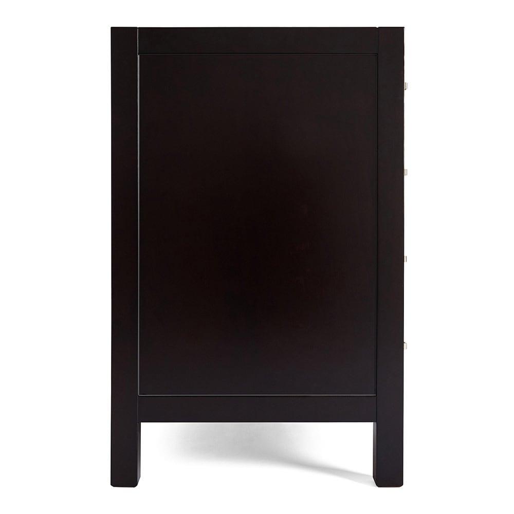 Ariel A037s-R-Bc Cambridge 36" Single Free Standing Wood Vanity Cabinet Only - Brown