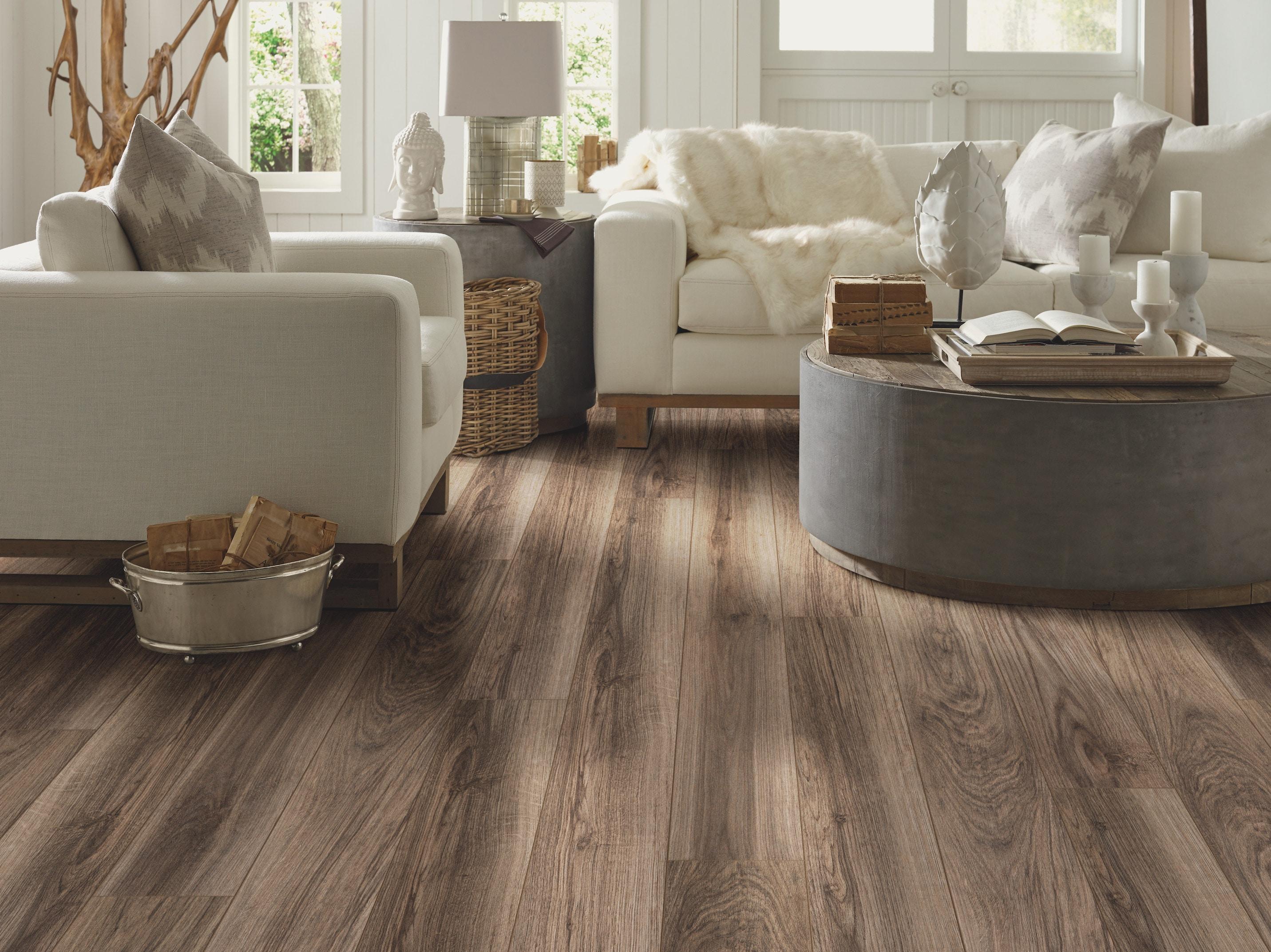 Shaw 0845V Tivoli Plus 12Mil 7" Wide Textured Luxury Vinyl Plank Flooring - Riva