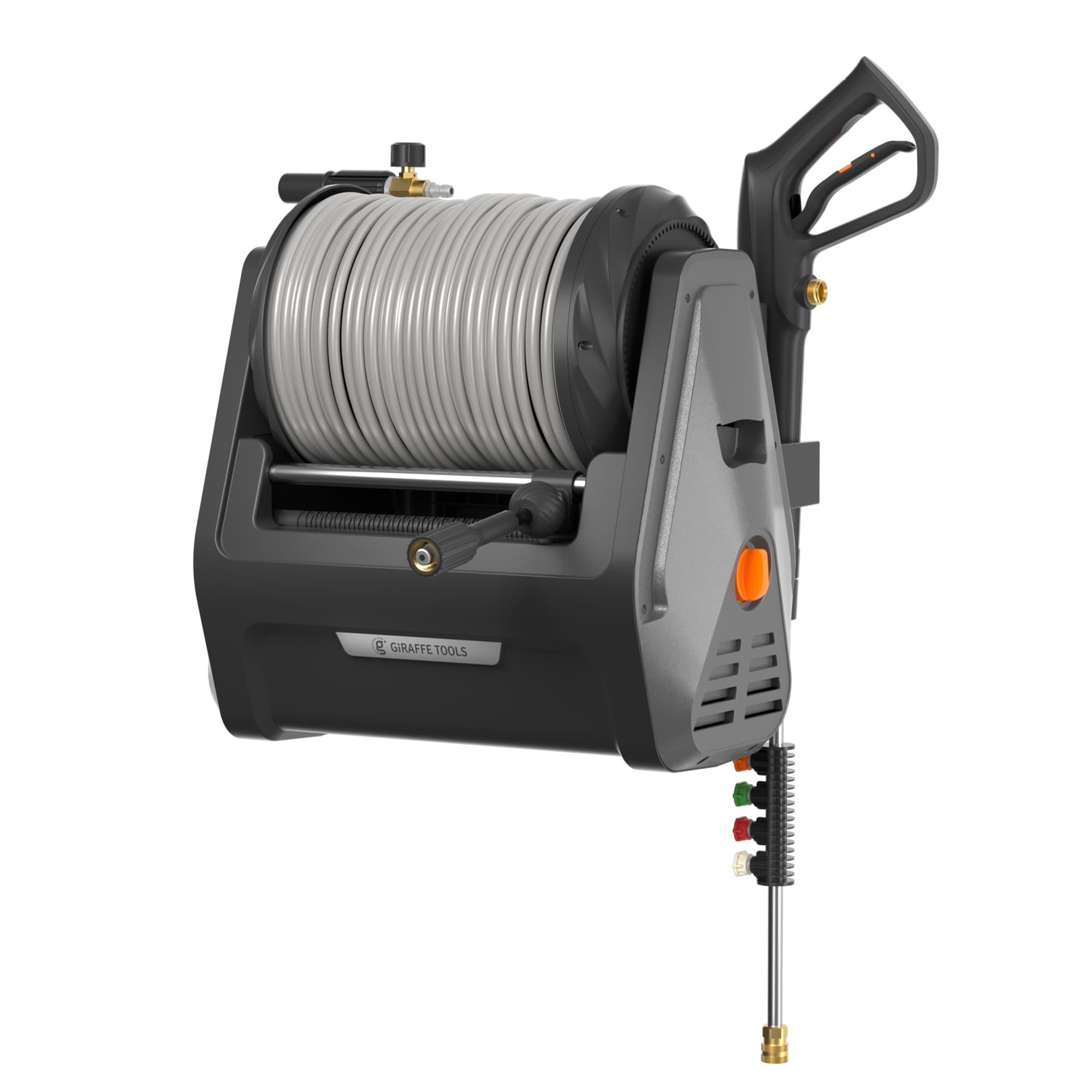 Giraffe Tools Grandfalls G30 2400-PSI 1.1-GPM Cold Water Electric Pressure washer with 4 Spray Tips