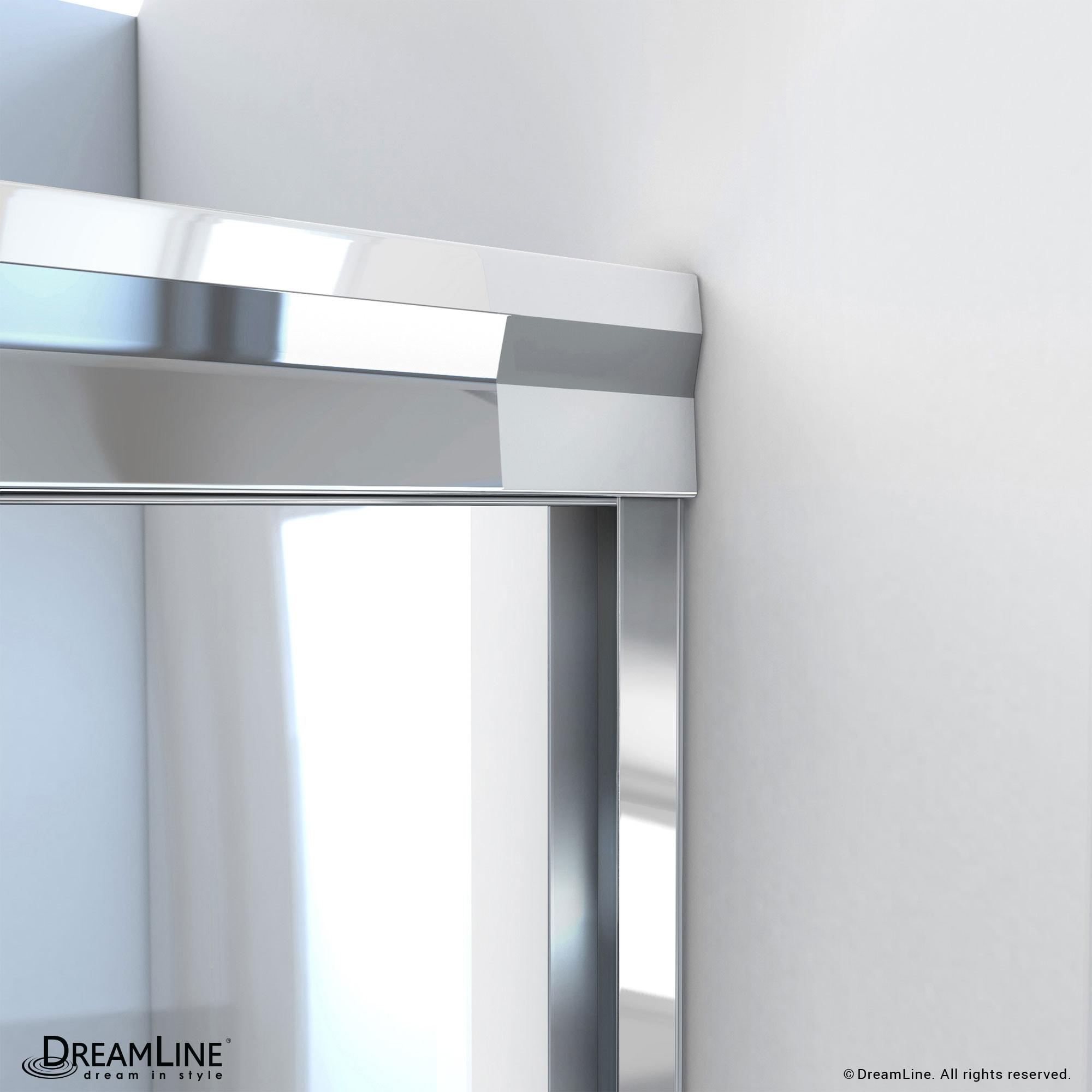 DreamLine Alliance Pro BG 56-60 in. W x 70 3/8 in. H Semi-Frameless Sliding Shower Door