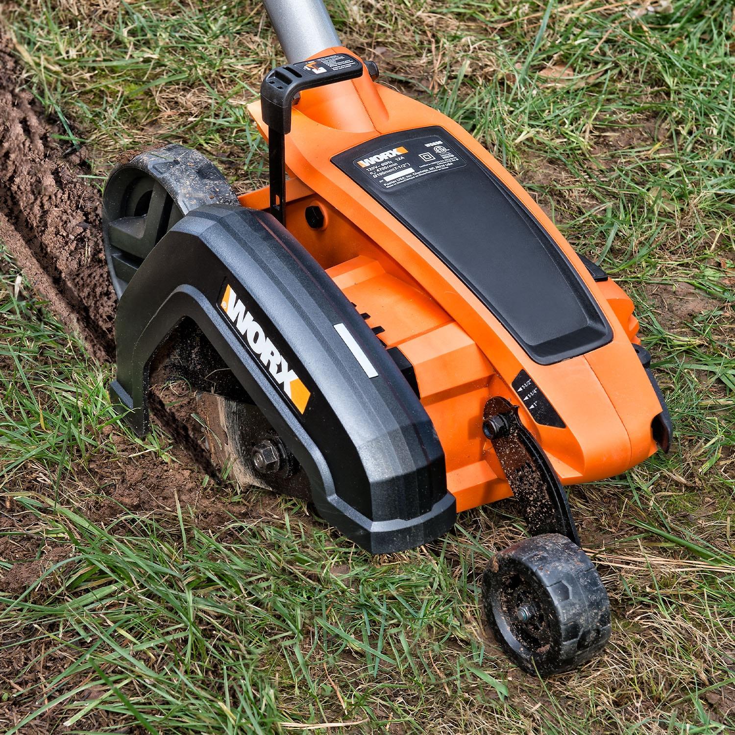 Worx WG896 12 Amp 7.5" Electric Lawn Edger & Trencher