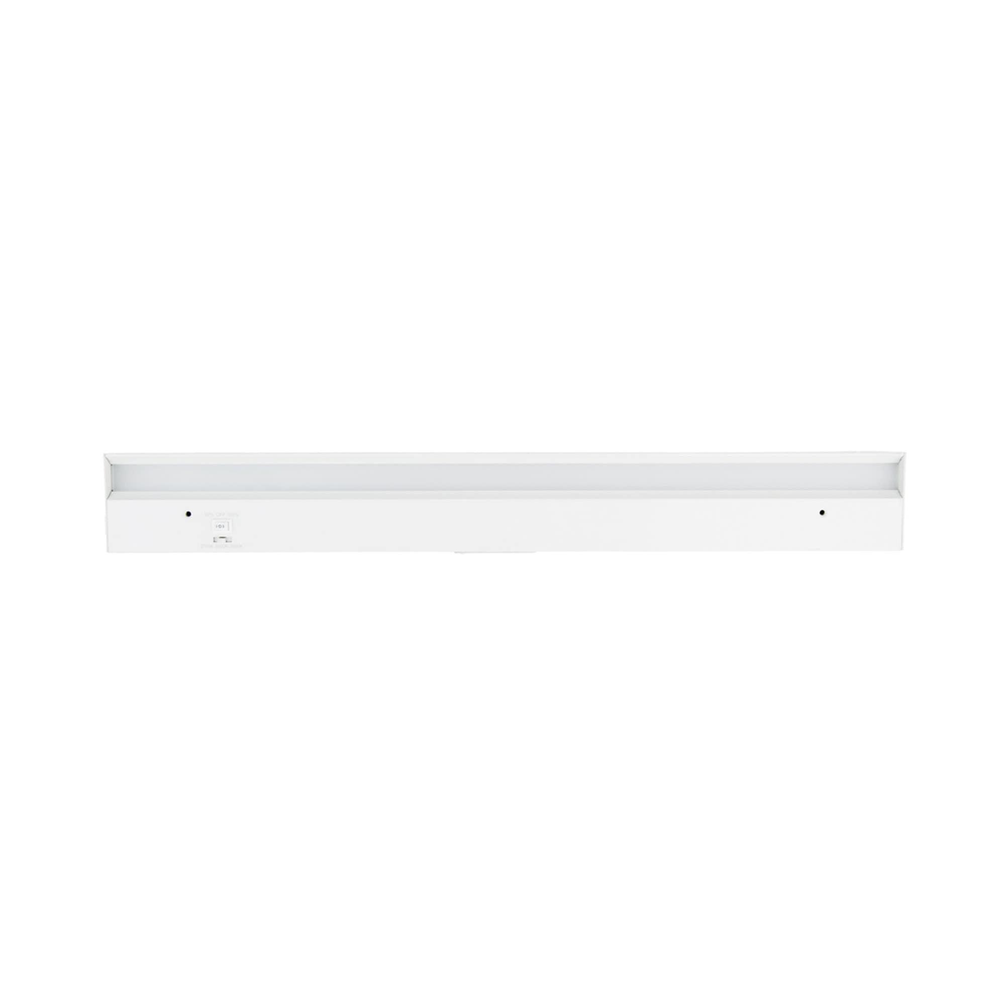 Inlight Inlight 3000K Dimmable Under Cabinet LED Lights, selectable 12/18/24/30 inches, Hardwired Only IN-0201-13-WH