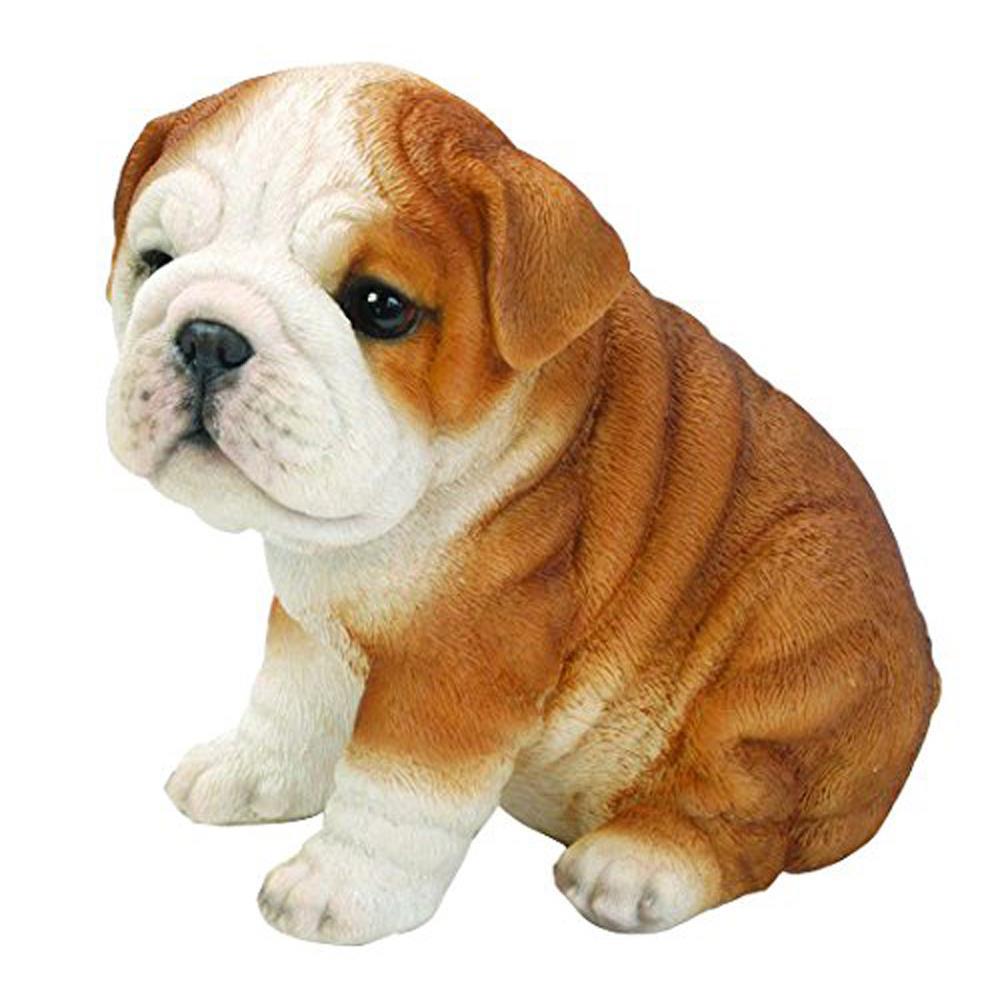 Hi-Line Gift Ltd. Sitting Bulldog Puppy Statue