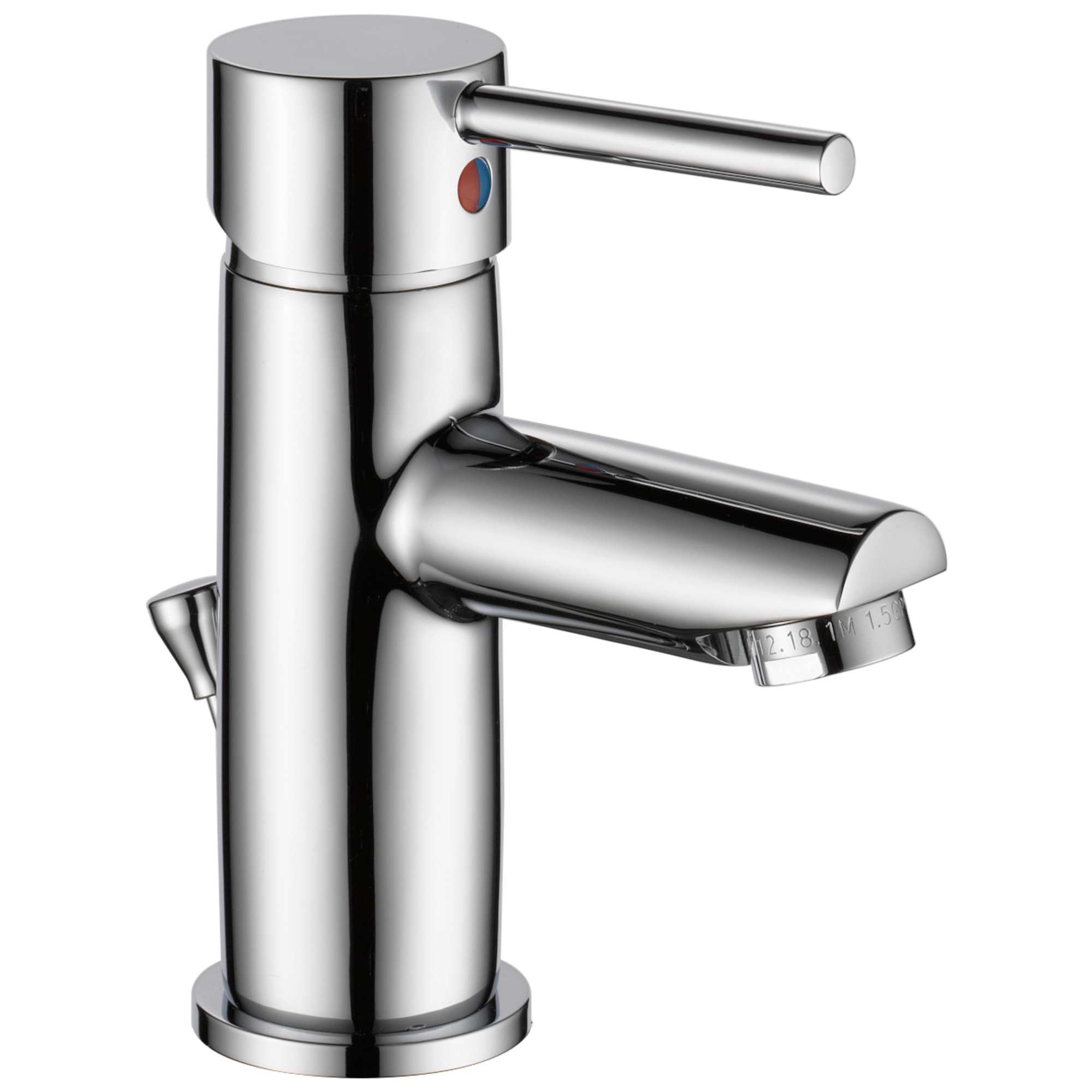 Trinsic Single Hole Bathroom Faucet with Drain Assembly, Single Handle Bathroom Sink Faucet