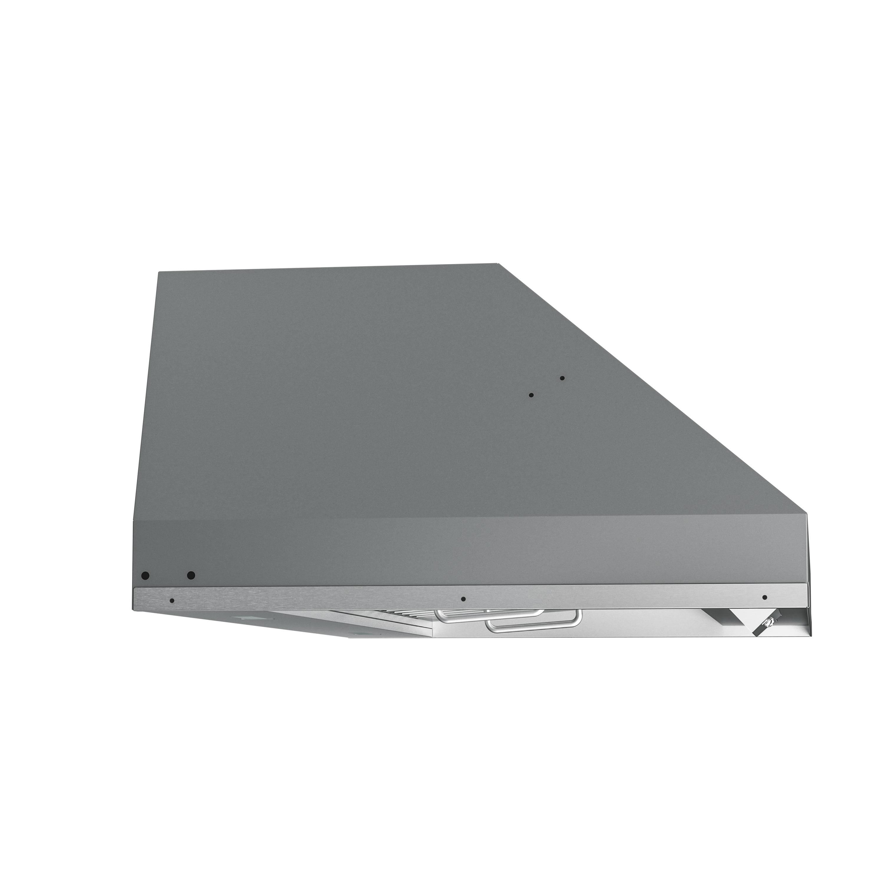 Zephyr Monsoon II 48" 1200 CFM Insert Mount Range Hood with LED Light in Stainless Steel