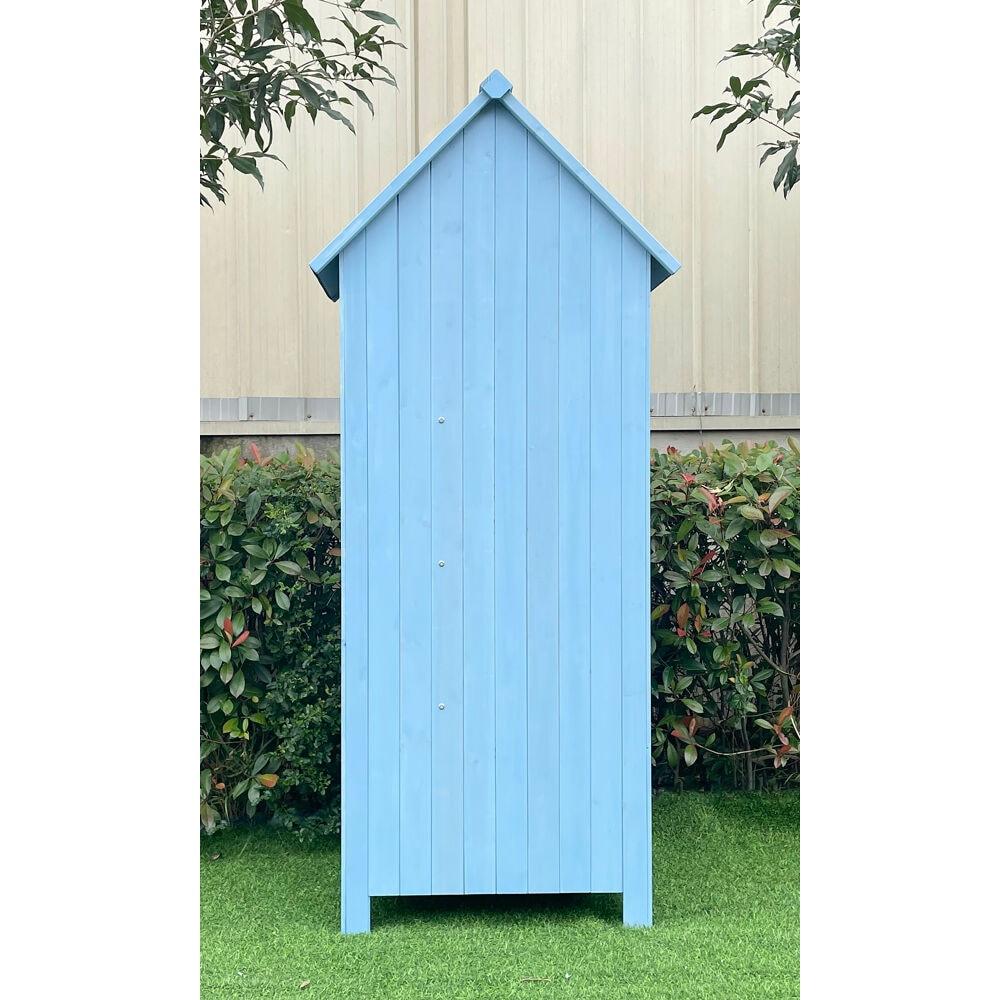 2 ft. 5 in. W x 2 ft D Solid Wood Storage Shed