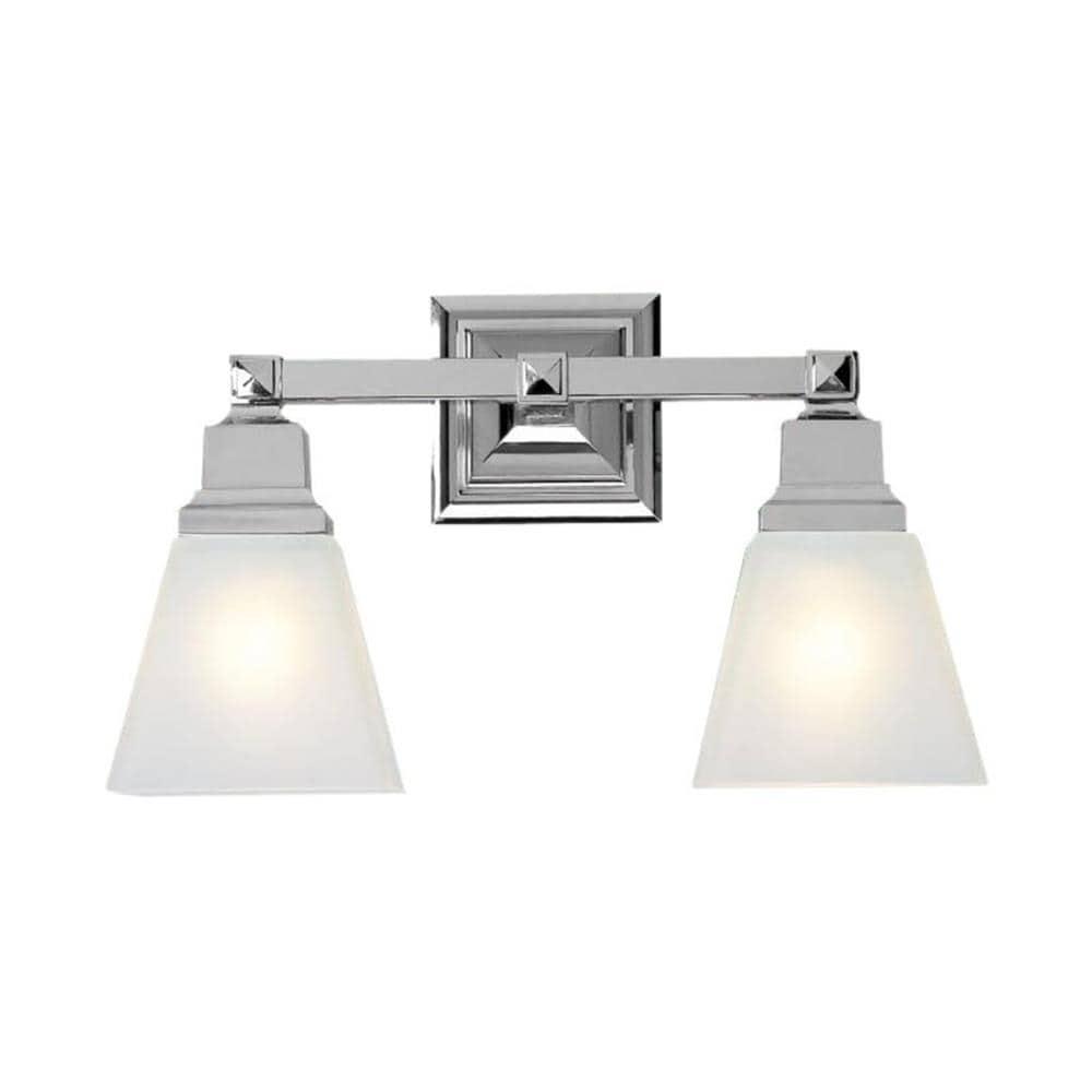 Livex Lighting - Mission - 2 Light Bath Vanity in New Traditional Style - 15