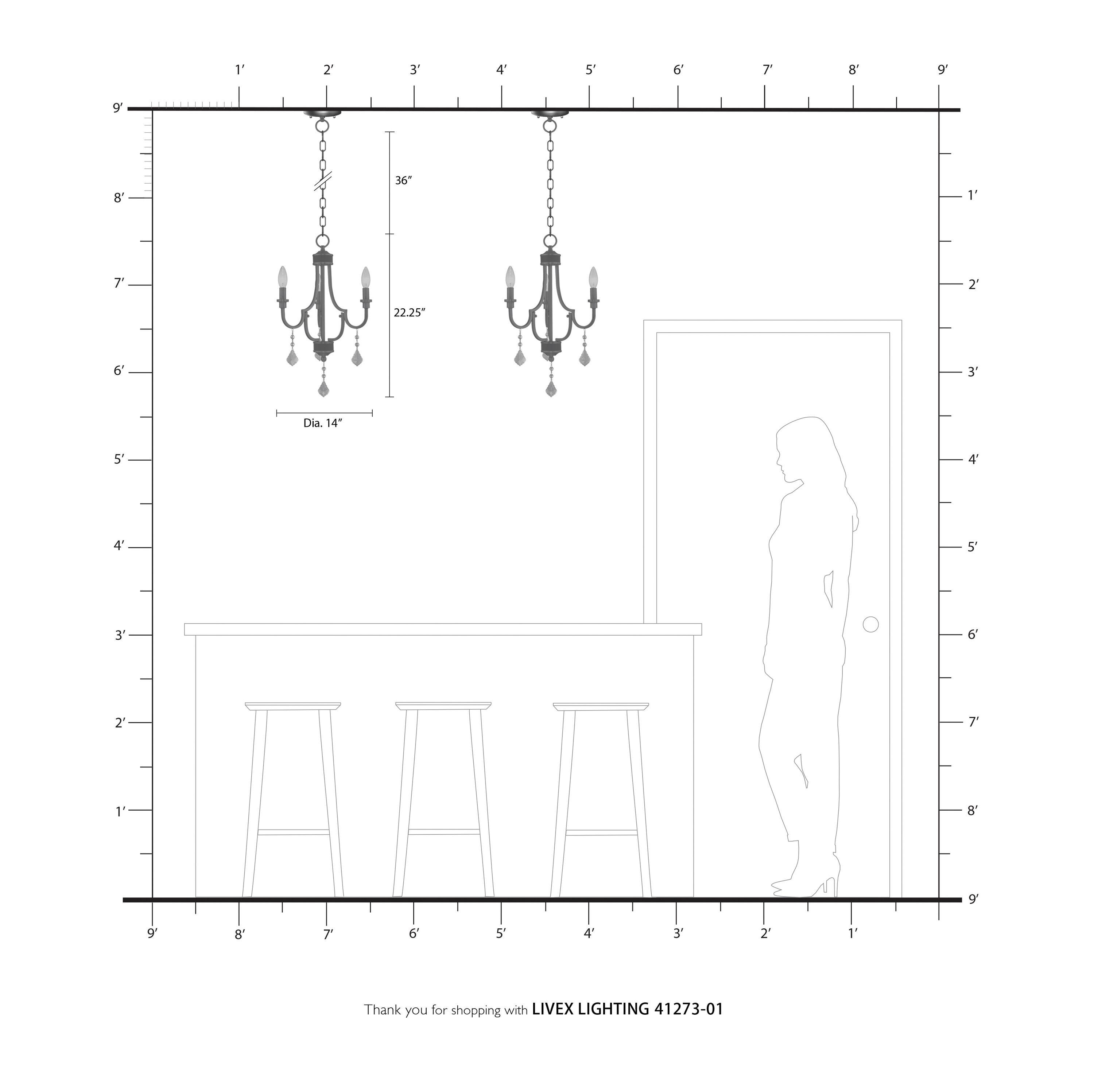 3 - Light Classic / Traditional Chandelier
