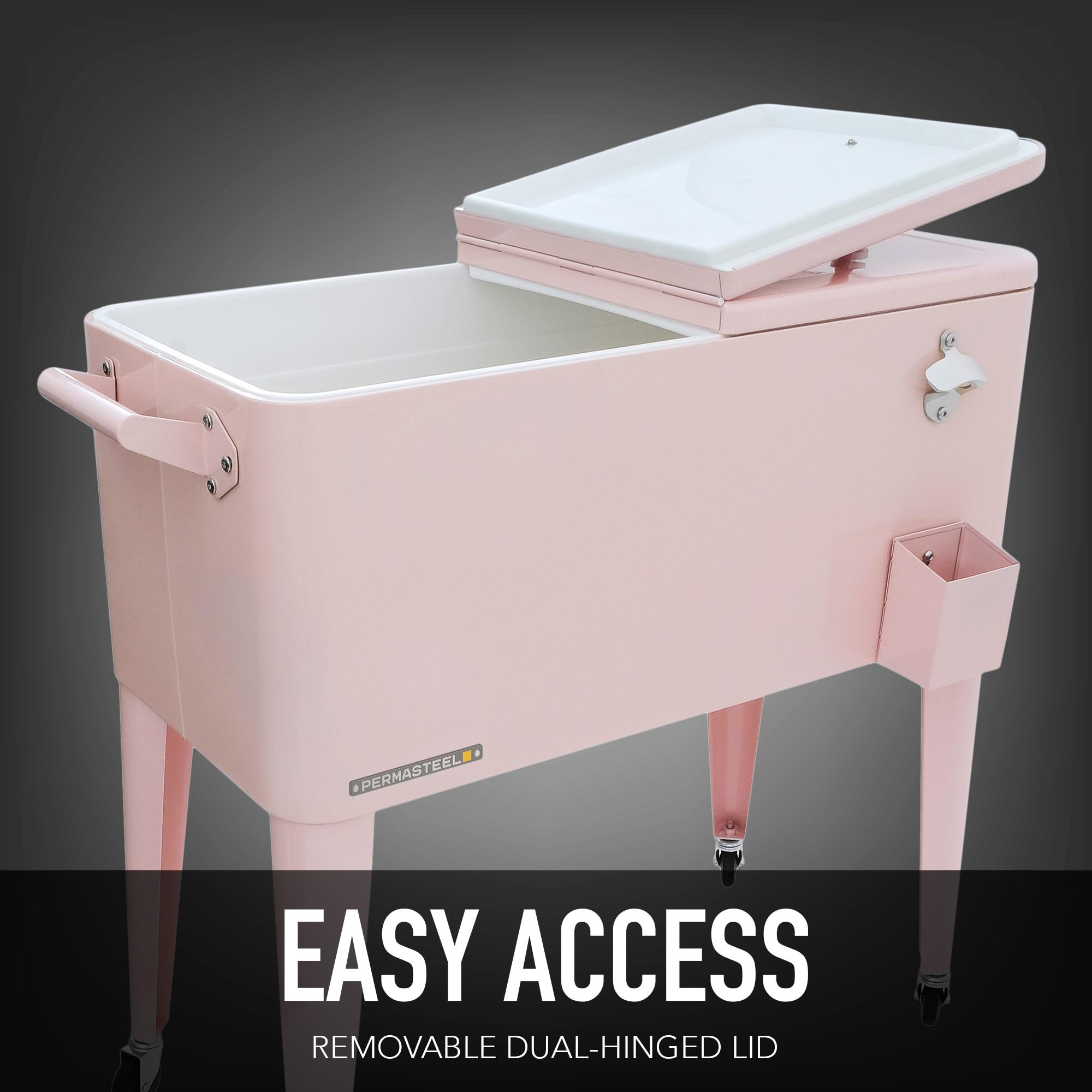 Winado 80 Qt. Outdoor Rolling Cooler Cart