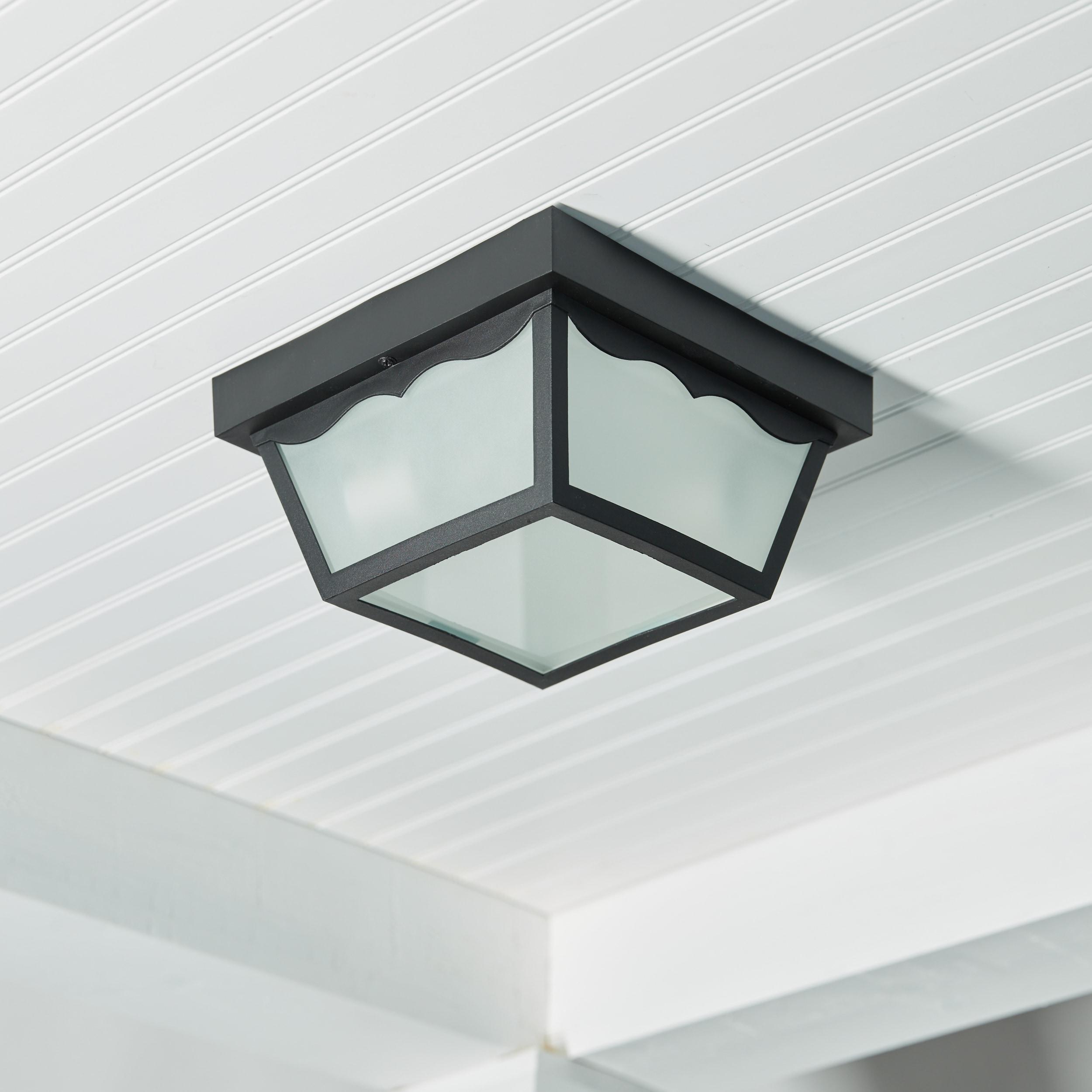 Kichler Lighting Outdoor Plastic Fixtures 2 - Light Chandelier in Black