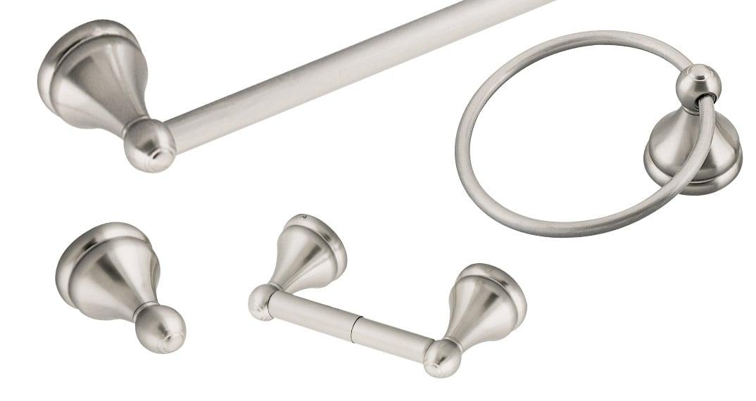 Allante 4 Piece Bathroom Hardware Set