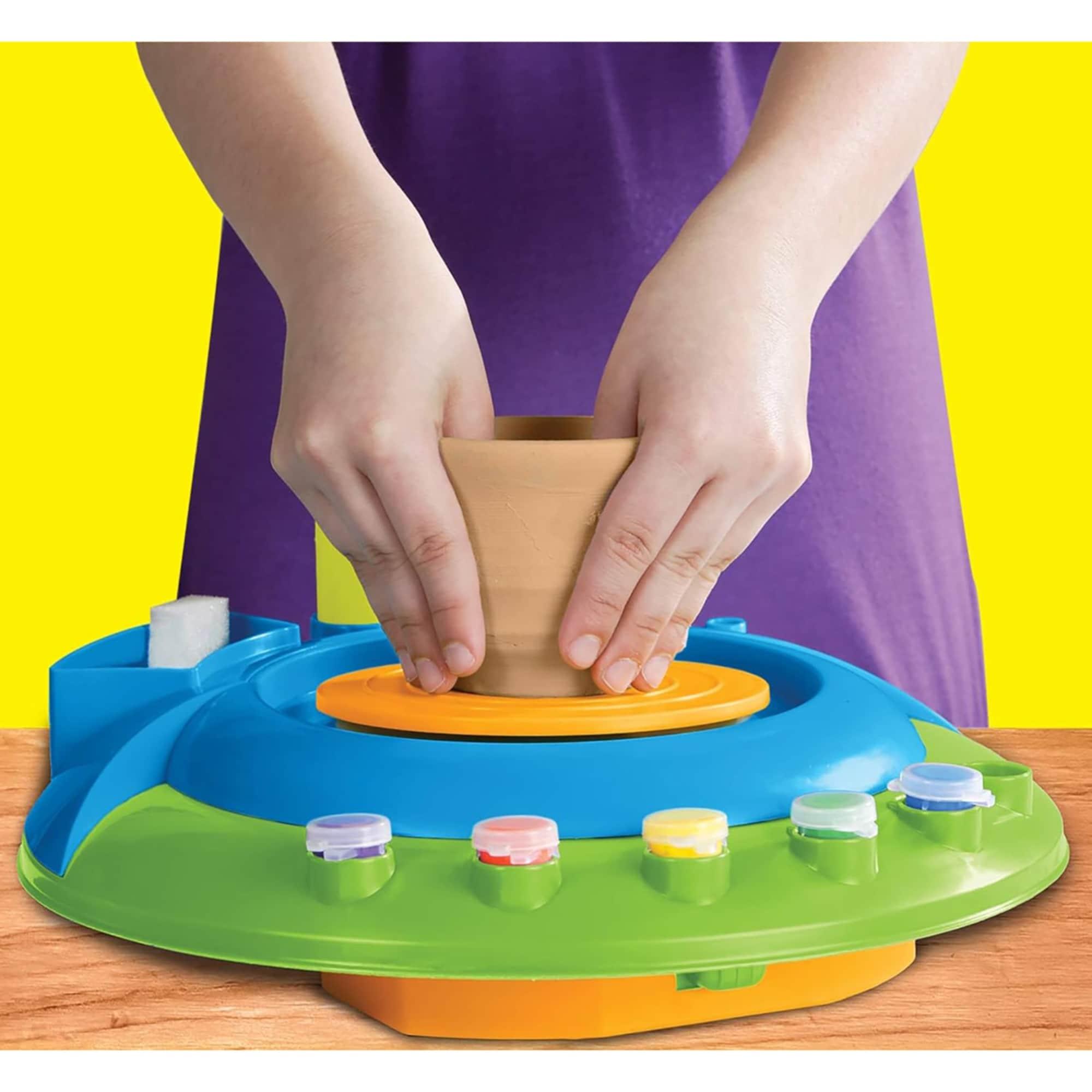 Cra-Z-Art Children’s Motorized Pottery Wheel Activity Set
