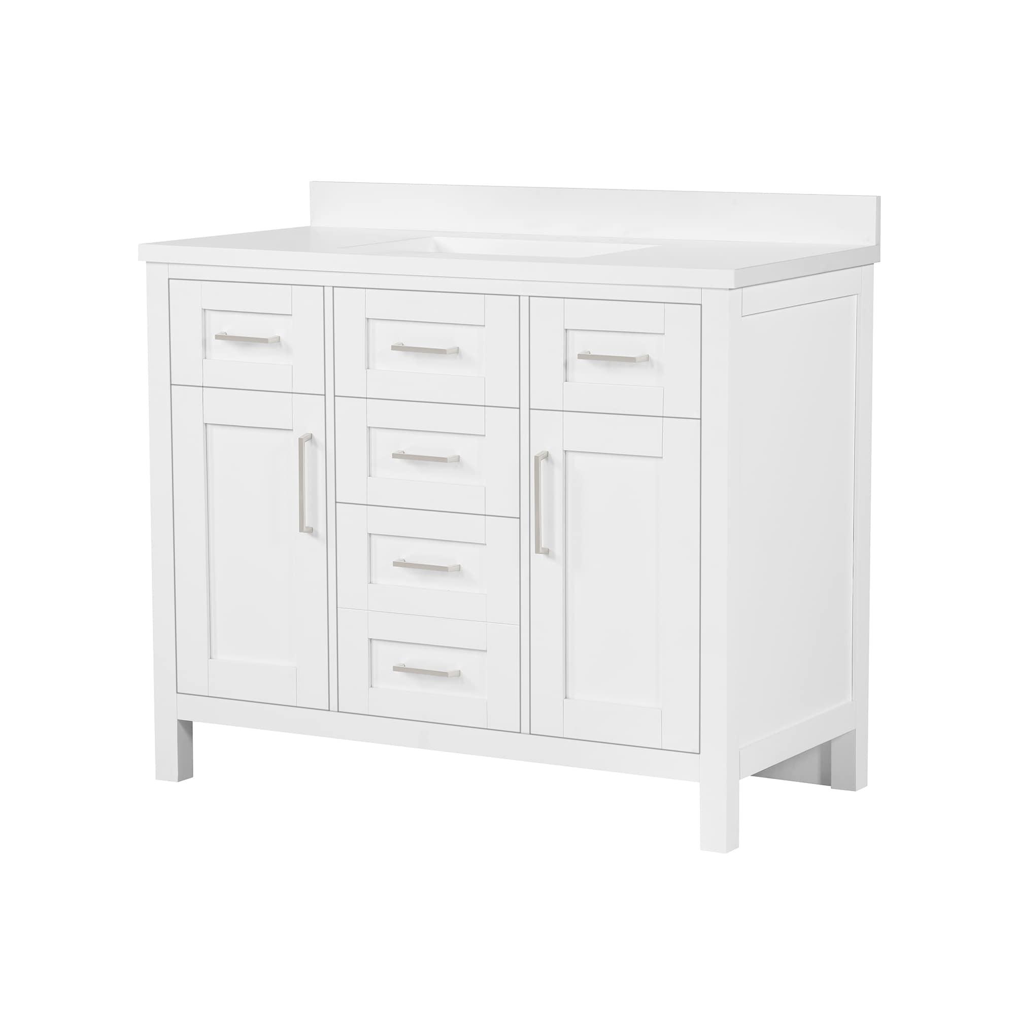 OVE Decors Tahoe 42" Single Bathroom Vanity Set with Mirror