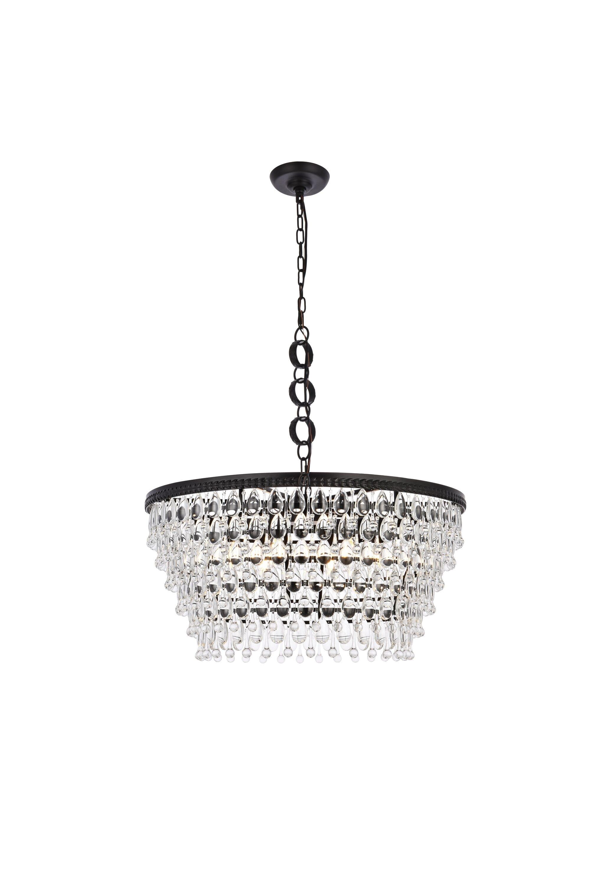 Beno 6 - Light Dimmable Tiered Chandelier