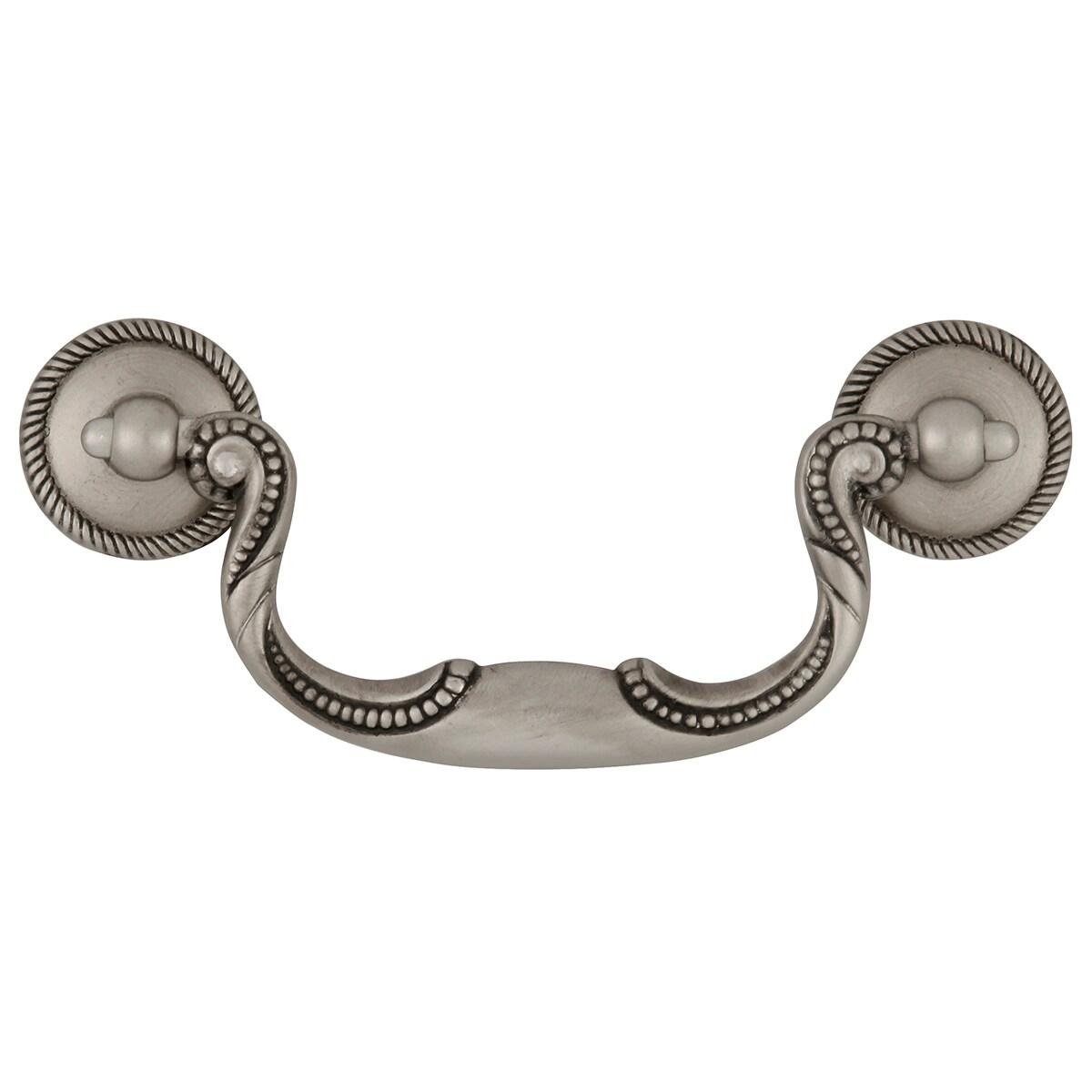 Manor House Kitchen Cabinet Handles, Solid Core Drawer Pulls for Cabinet Doors, 3-1/2"