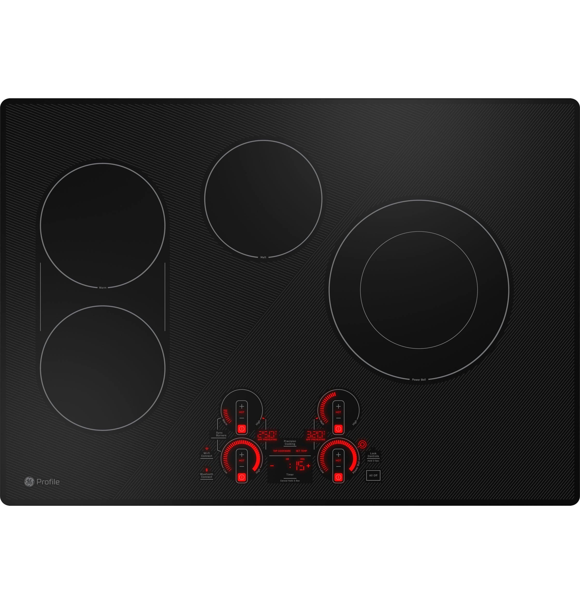 29.75" Electric Cooktop with 4 Elements