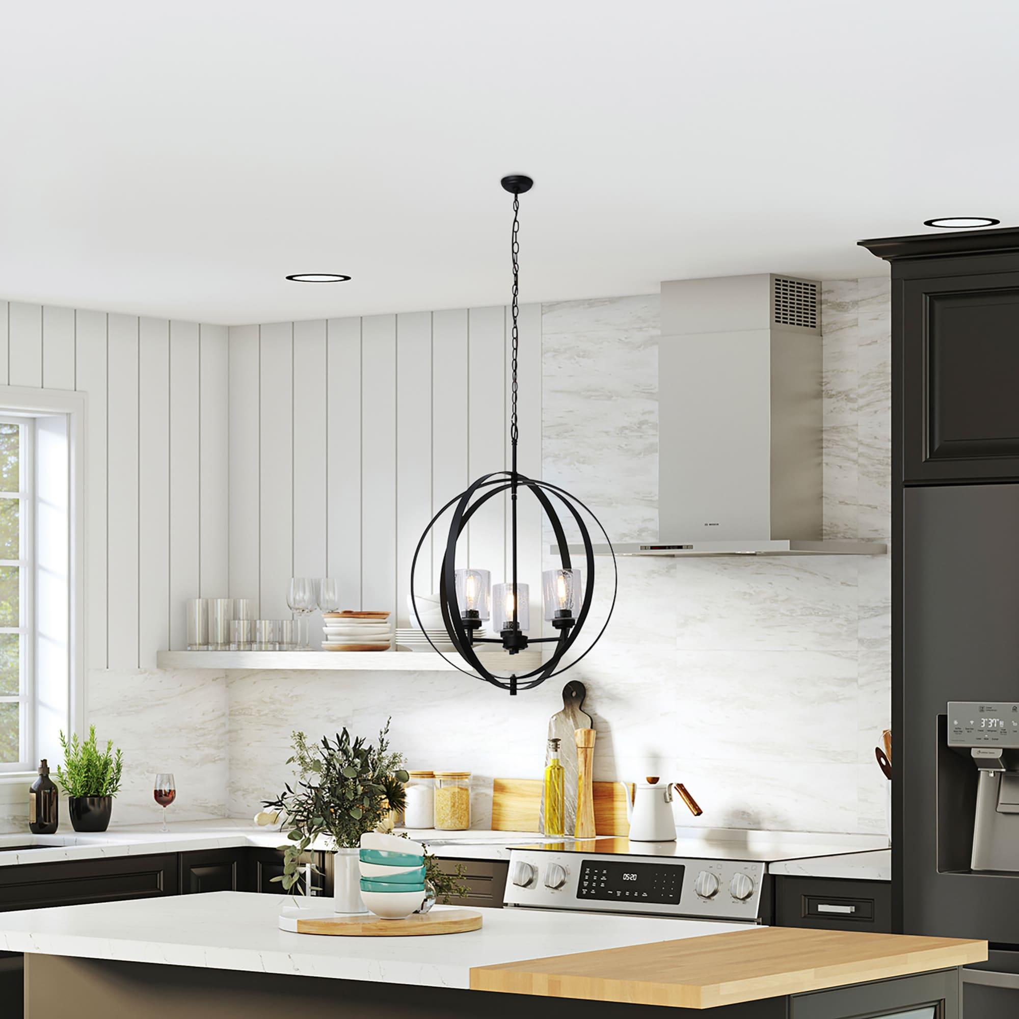 Kichler Lighting Winslow 3 - Light Dimmable Geometric Chandelier
