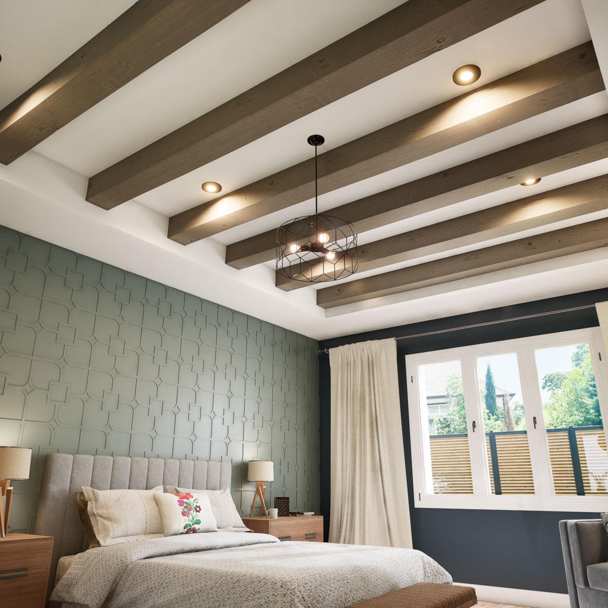 Ekena Millwork Knotty Pine Endurathane Faux Wood Beam Plank