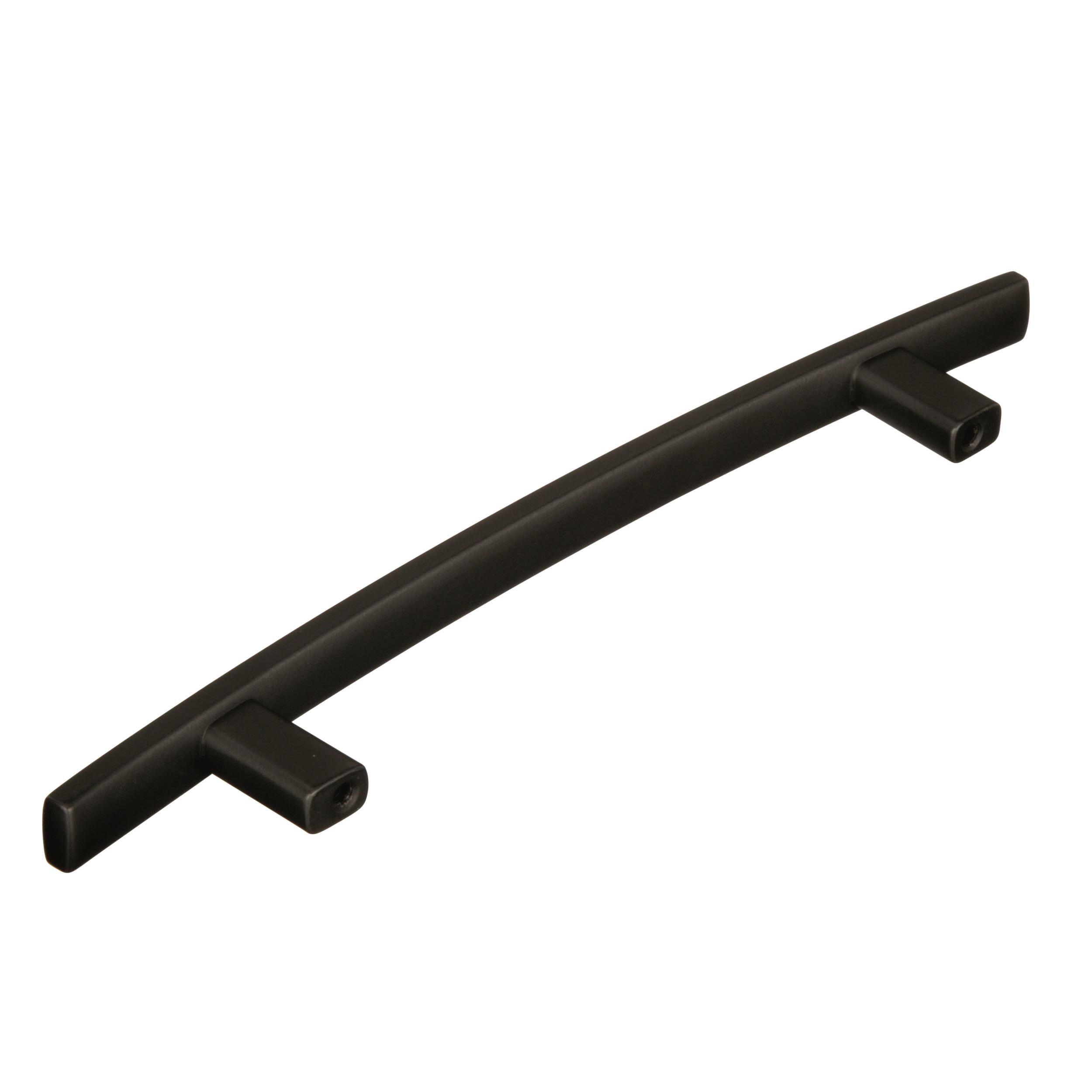 Amerock Cyprus 5-1/16 inch (128mm) Center-to-Center Black Bronze Cabinet Pull