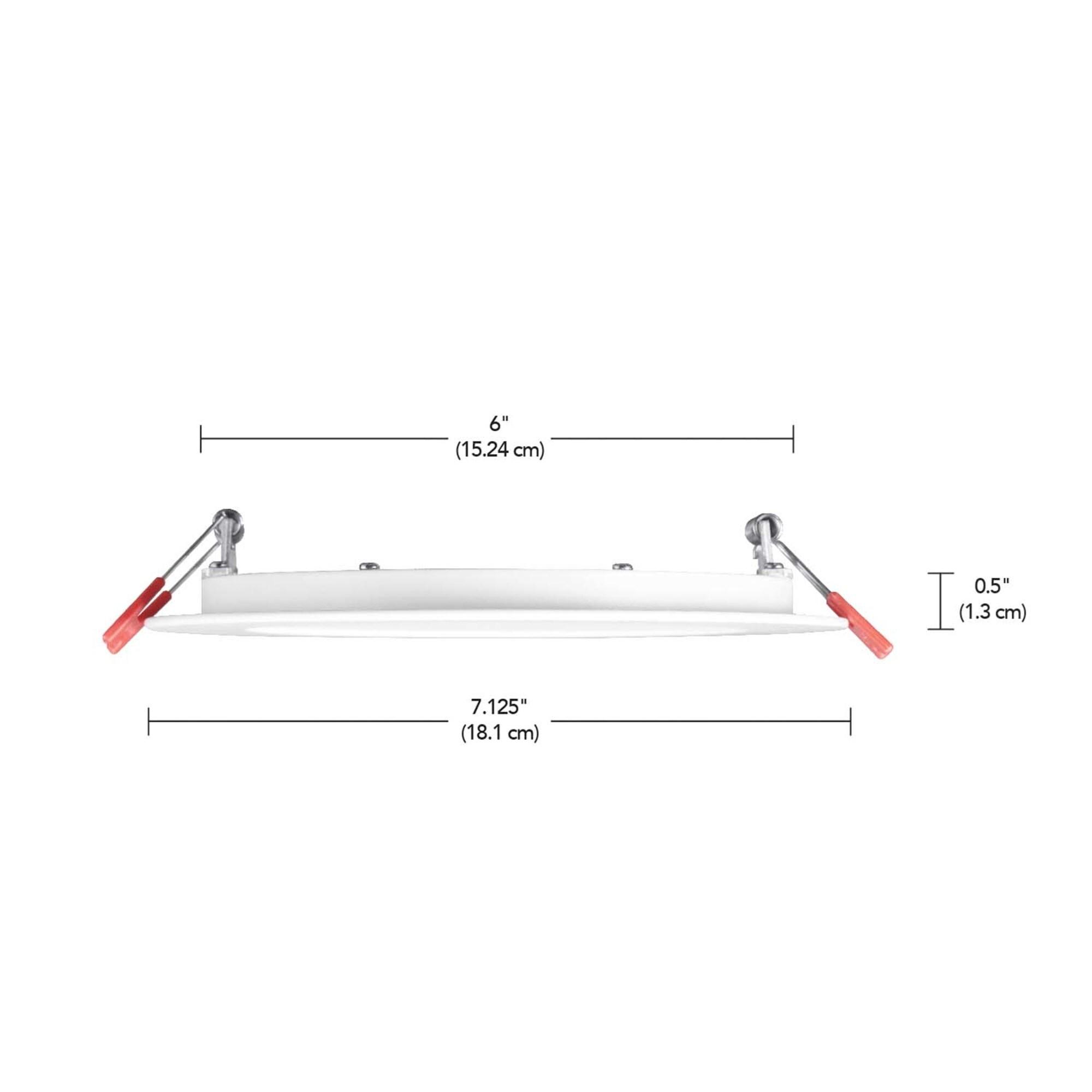 7.18'' Tunable Color Temperature Air-Tight Recessed Lighting Kit