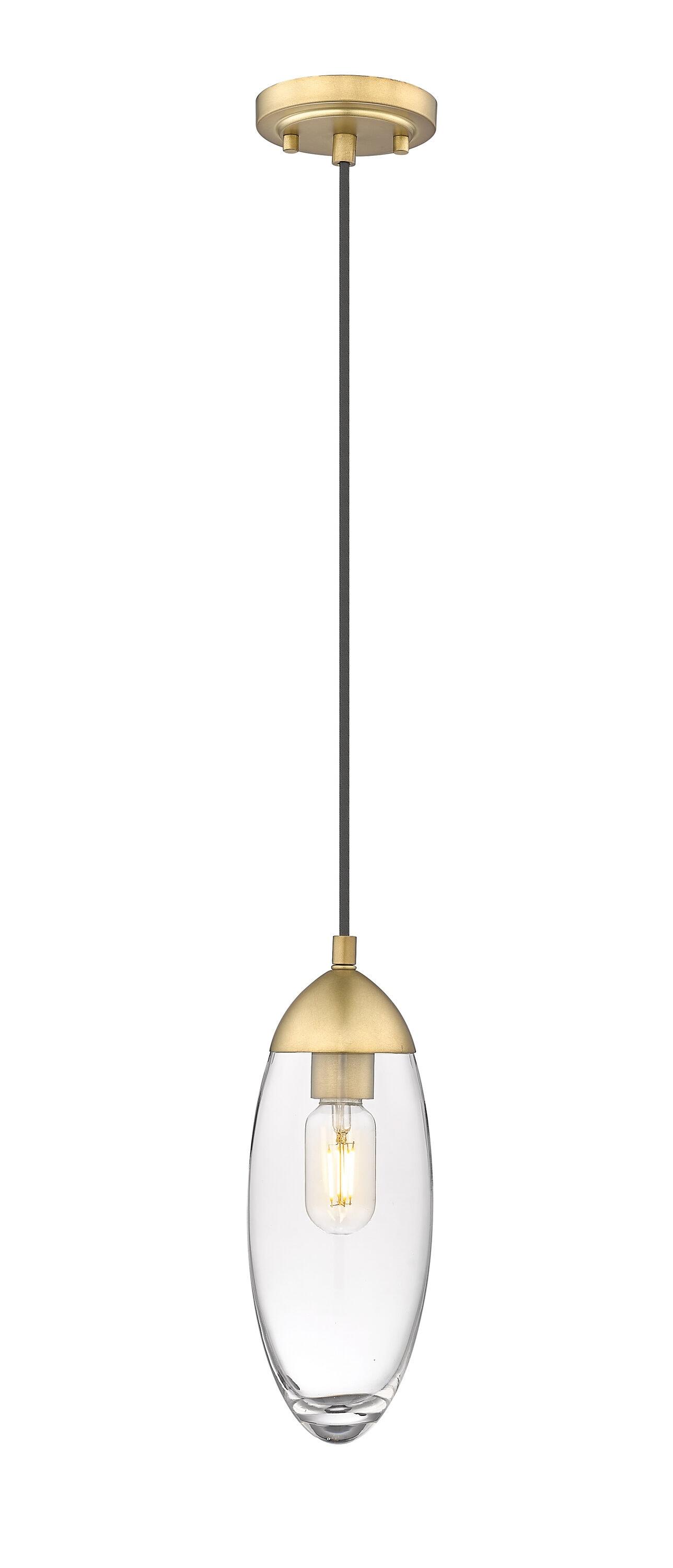 Z-Lite Arden 1 - Light Pendant in  Rubbed Brass