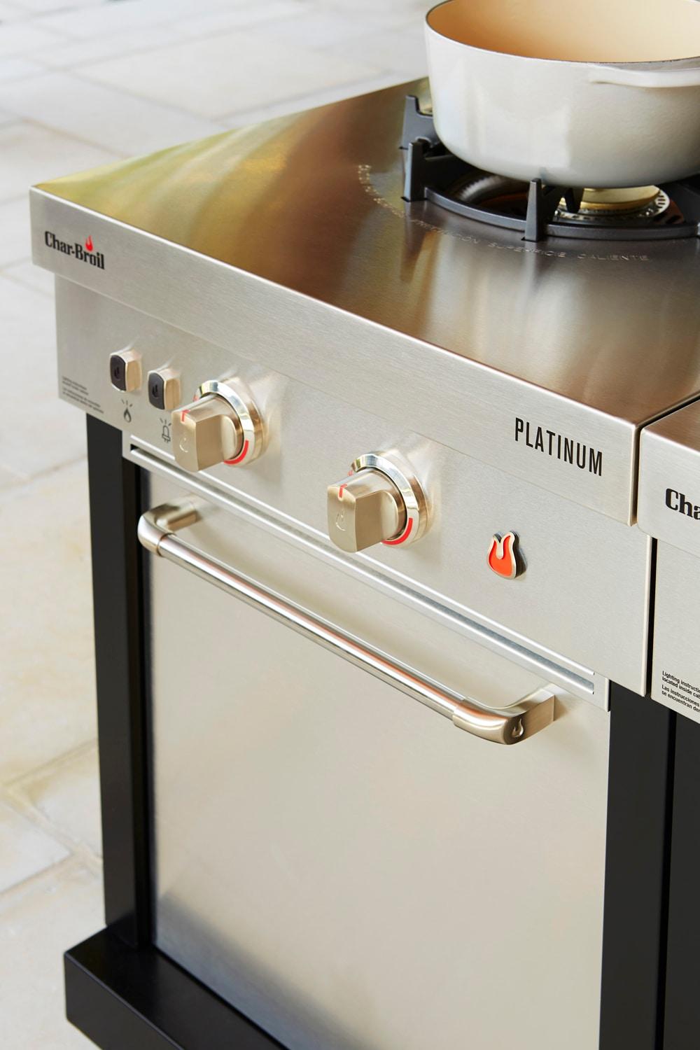 Charbroil Medallion Series Modular Outdoor Kitchen 2 - Burner Propane/Natural Gas Stove Component