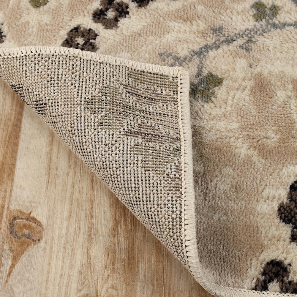 Superior Augusta Oriental Indoor Area Runner, 2' x 11', Beige-Brown