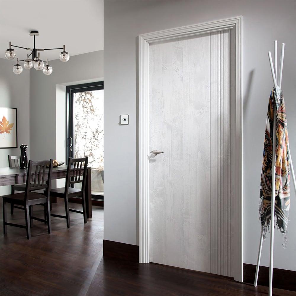 Calhome Paneled Pine Wood Standard Door