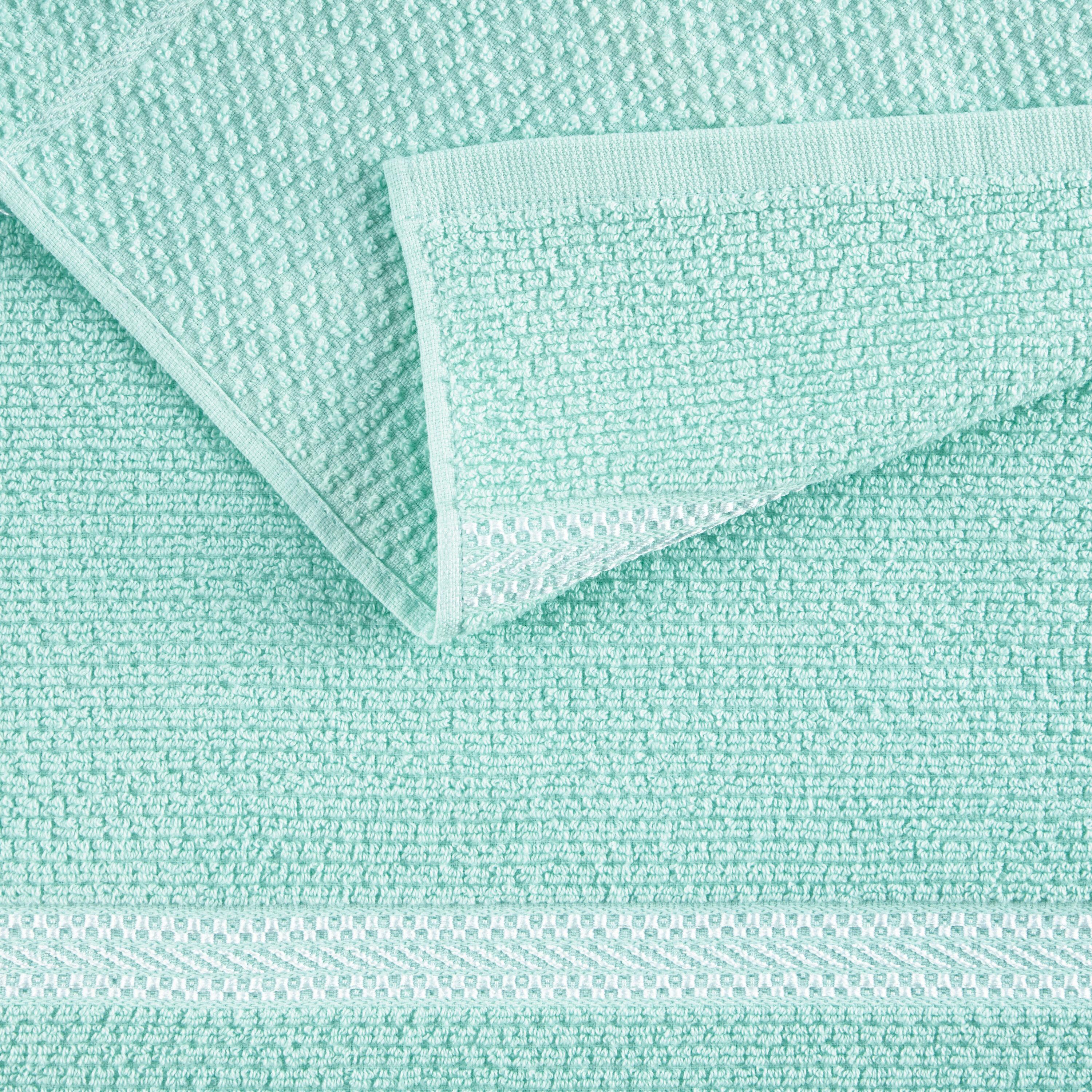 Martha Stewart Martha Stewart Modern Waffle Kitchen Towel Set 6-Pack, Linen, 16"x28" (Set of 6)