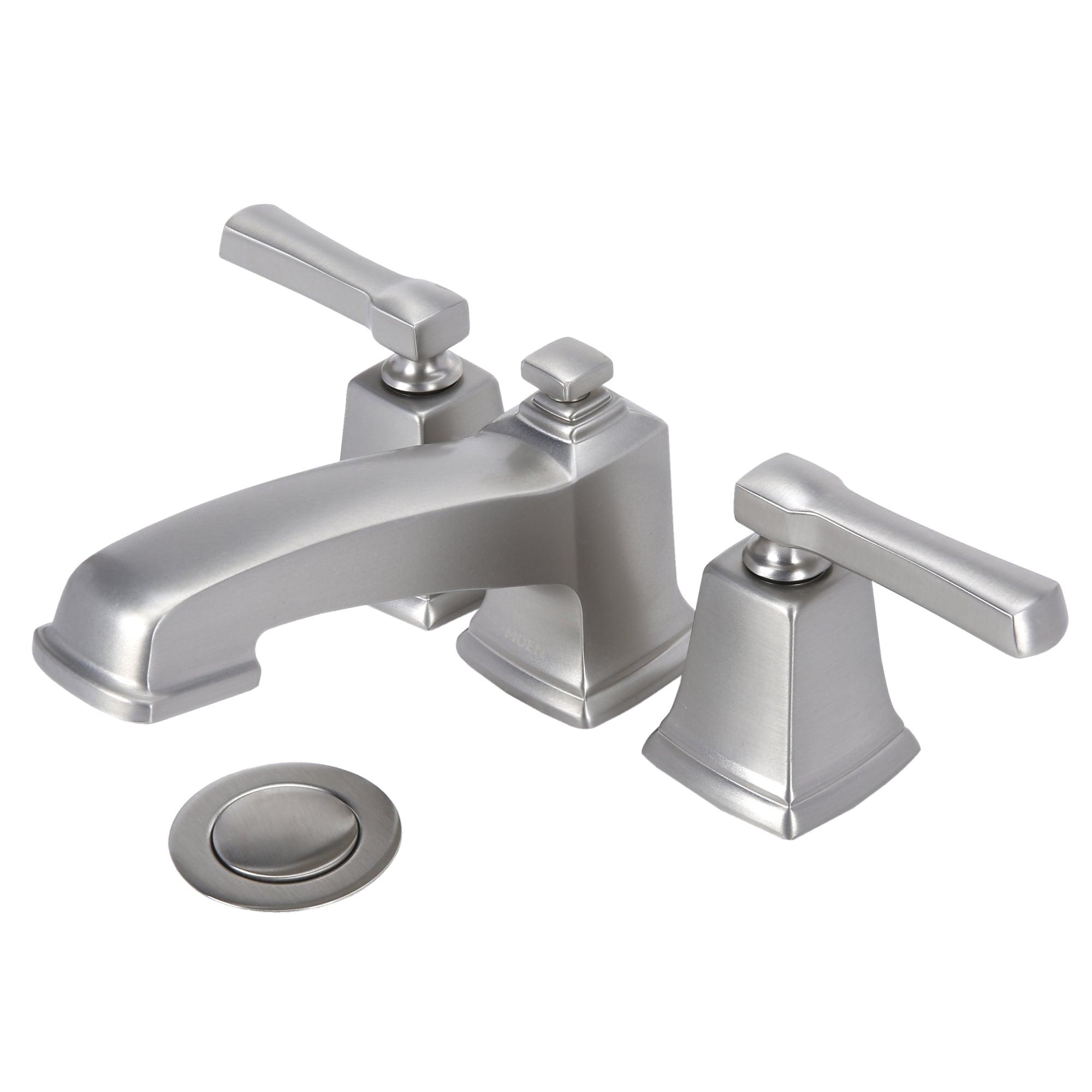 Moen Boardwalk 2-Handle Widespread Bathroom Faucet Trim Kit, Valve Required