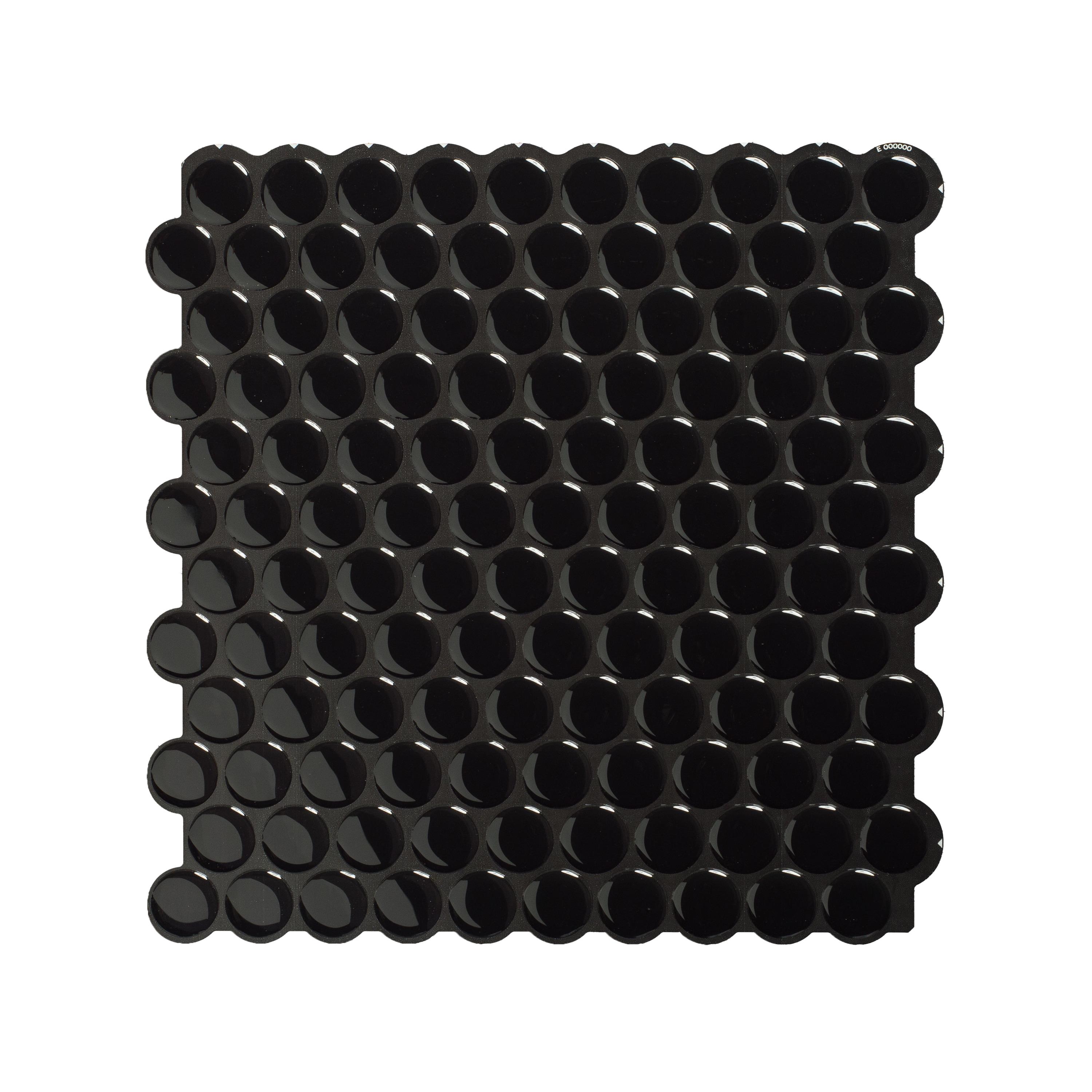 Peel and Stick Gel Backsplash Tile Penny 9'' x 9'' (Set of 4)