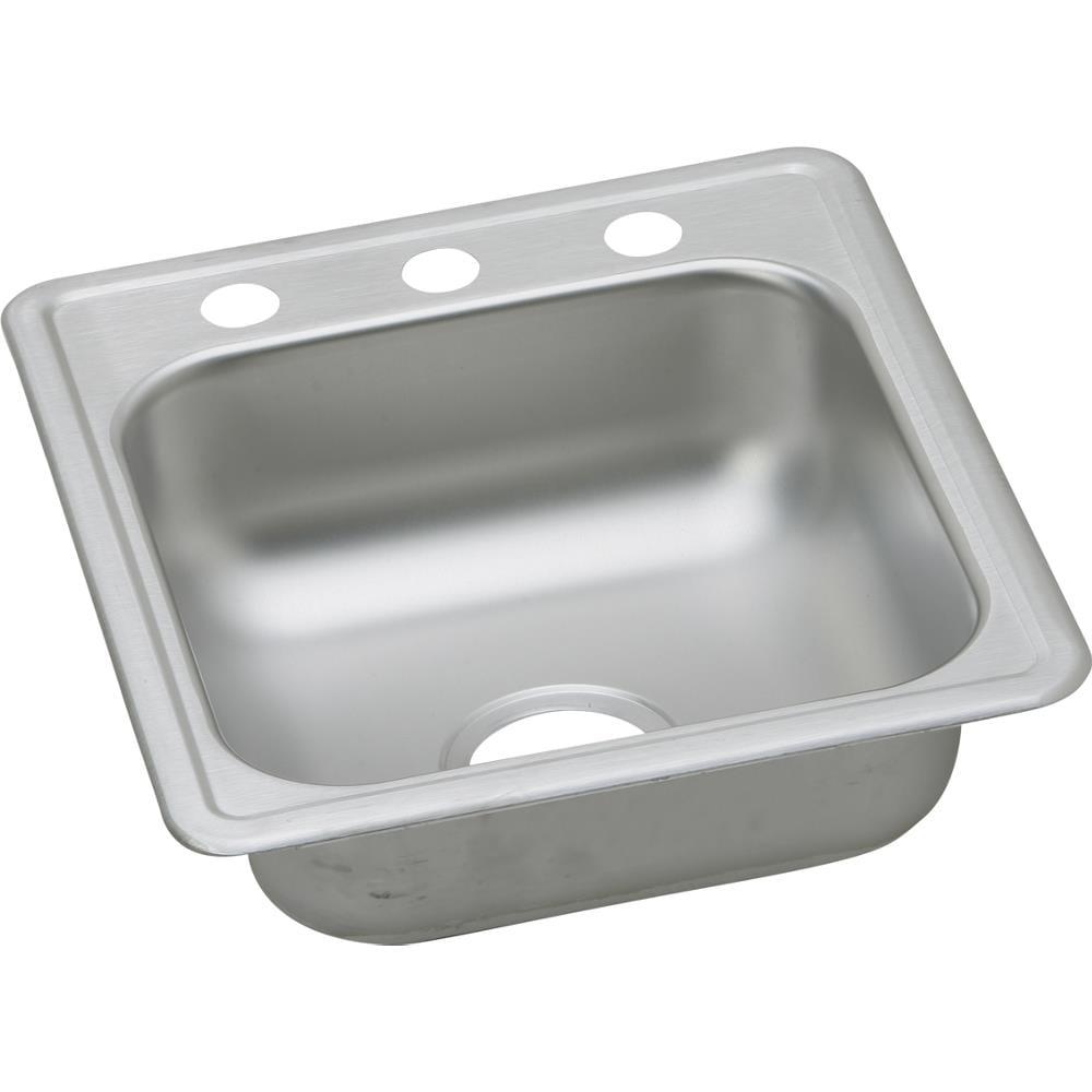 Dayton 17" L x 19" W Drop-In Kitchen Sink