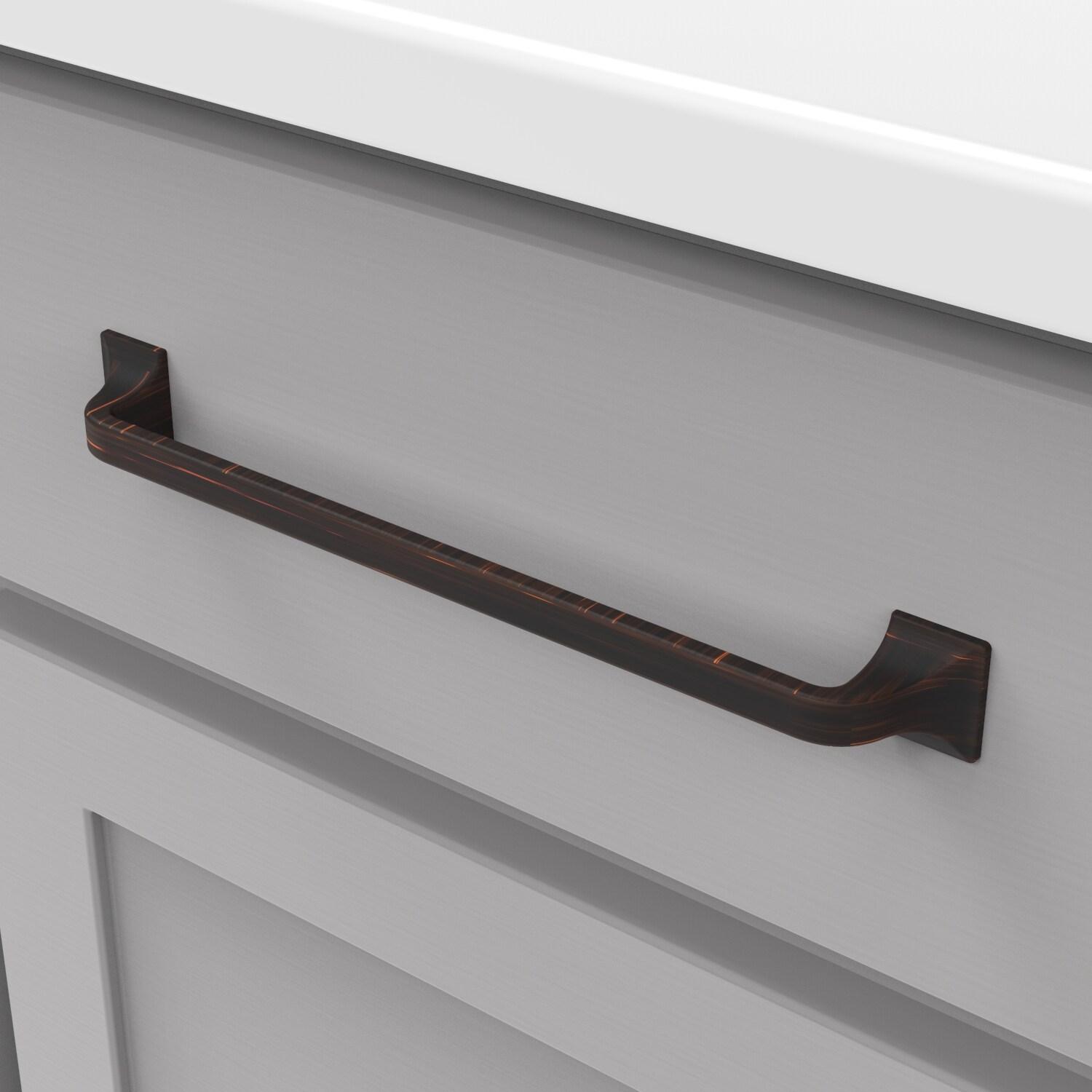 Forge Kitchen Cabinet Handles, Solid Core Drawer Pulls for Cabinet Doors, 8-13/16" (224mm)