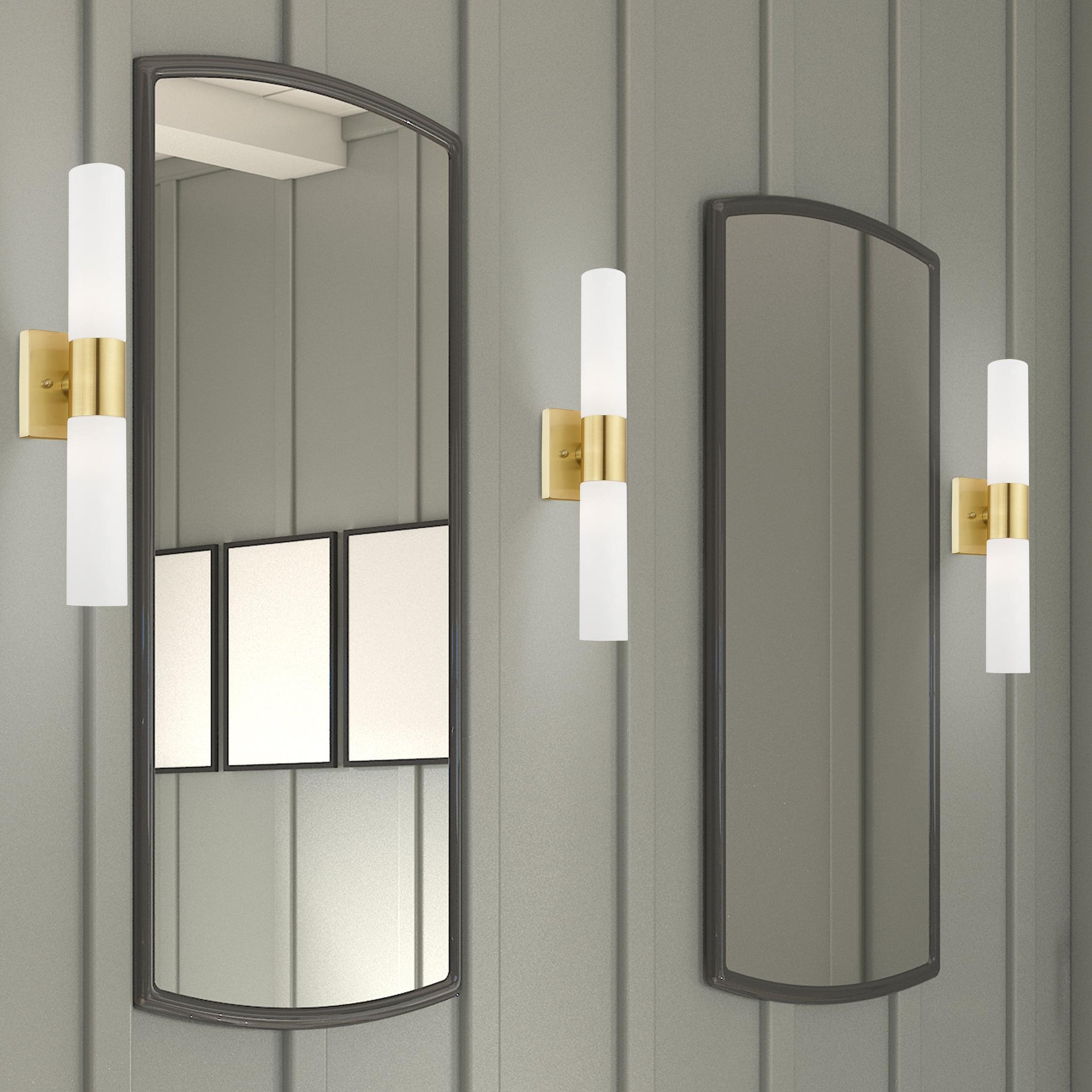 Livex Lighting Aero 2 - Light Vanity in  Satin Brass