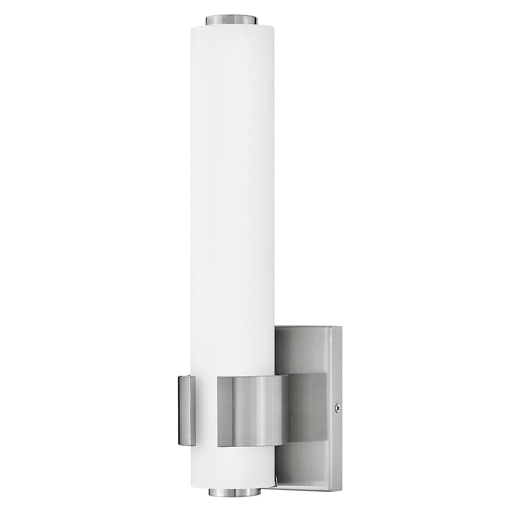 Aiden Integrated LED Bath Sconce w/ Etched White Glass