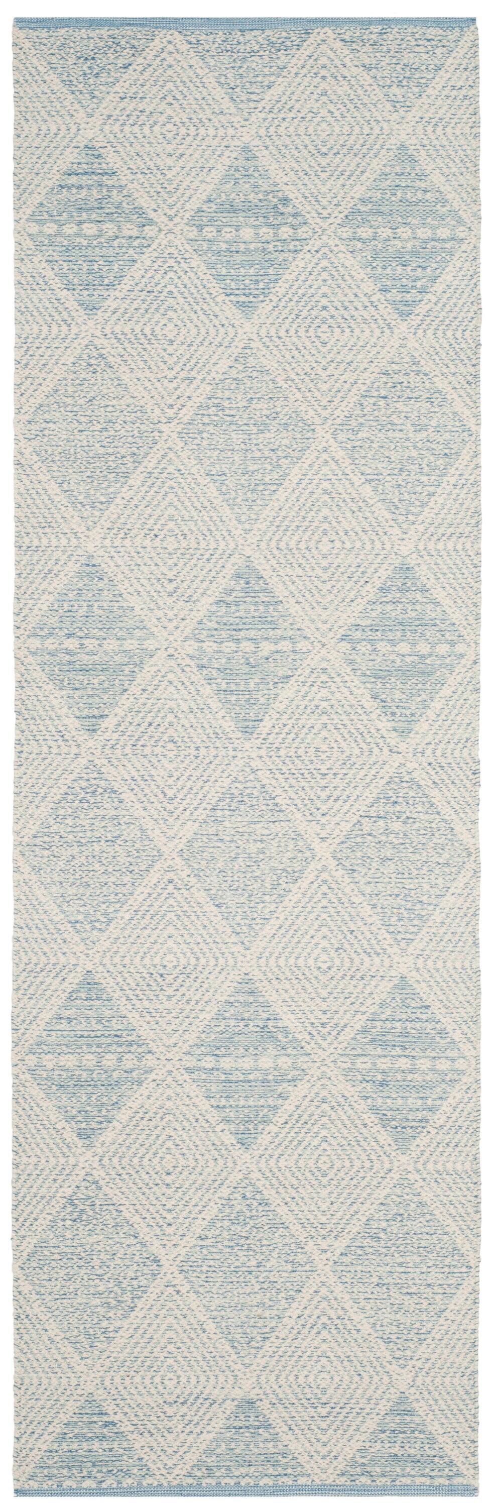 Montauk MTK822 Hand Woven Indoor Runner Rug - Light Blue - 2'3"x7' - Safavieh.