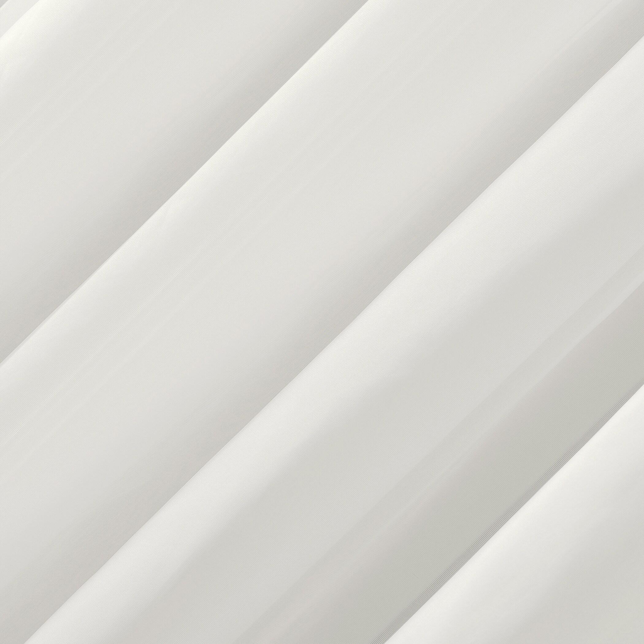 59"x95" No. 918 Sheer Emily Voile Tab Top Curtain Panel Eggshell: Transitional Indoor Décor, Machine Washable