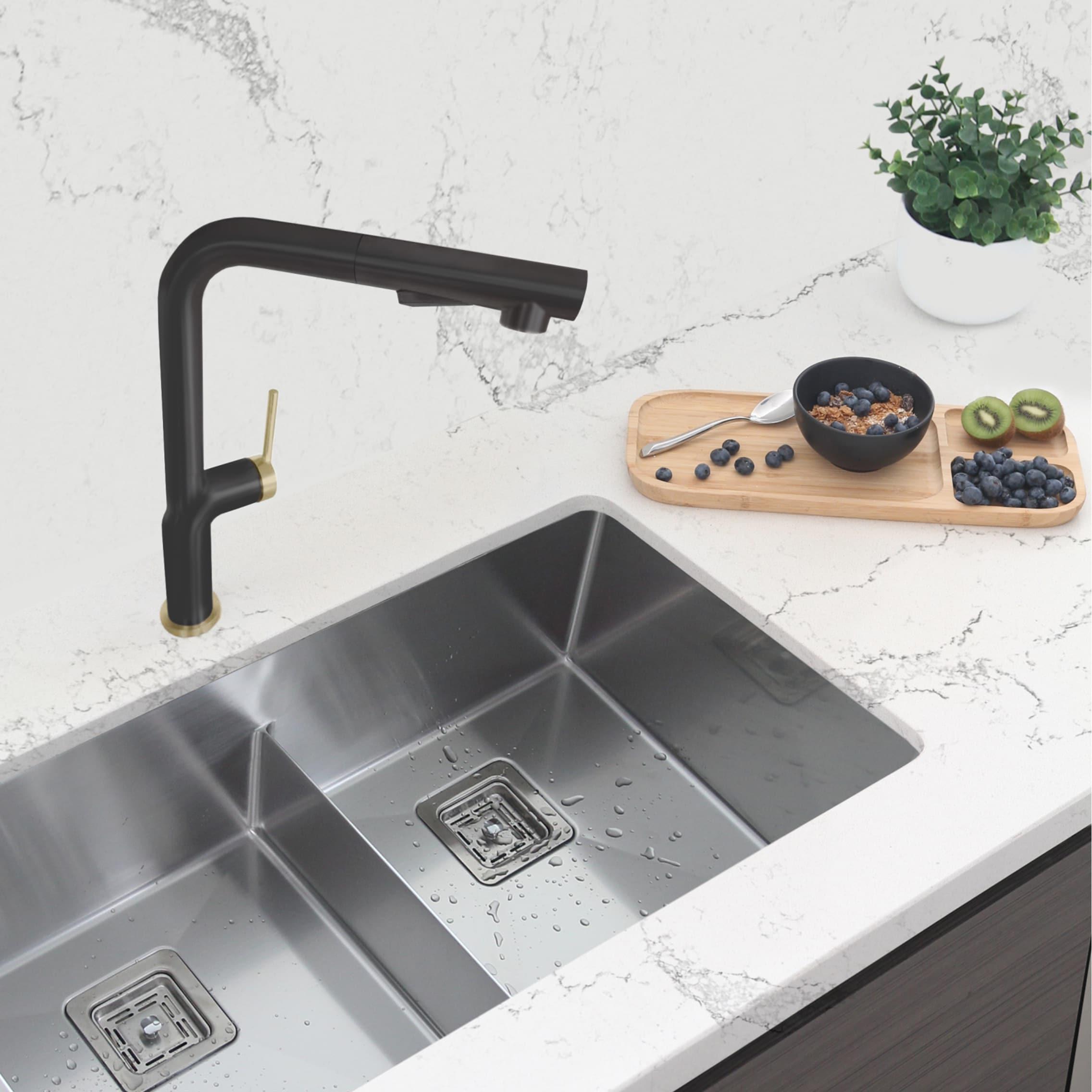 Modern Faucet Stylish Latina One-Handle Pull Down Kitchen Faucet