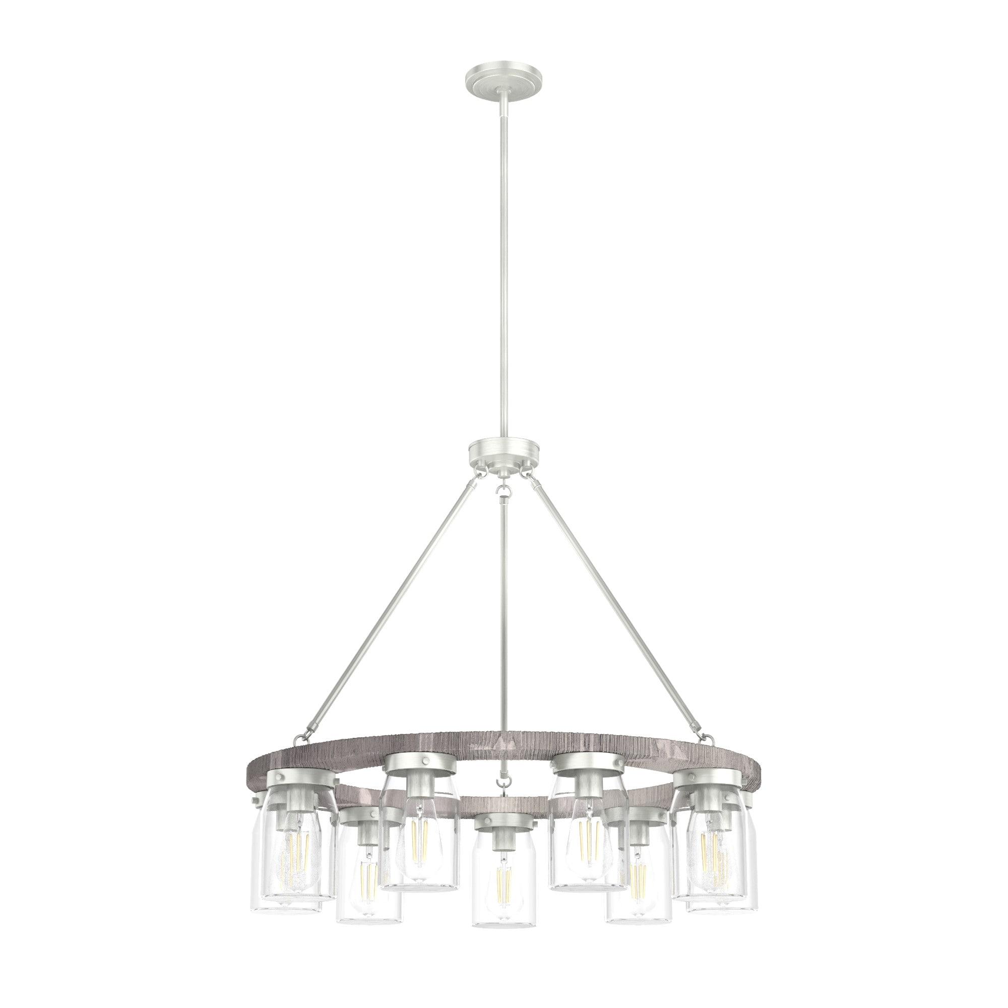 Devon Park 9 - Light Candle Style Chandelier