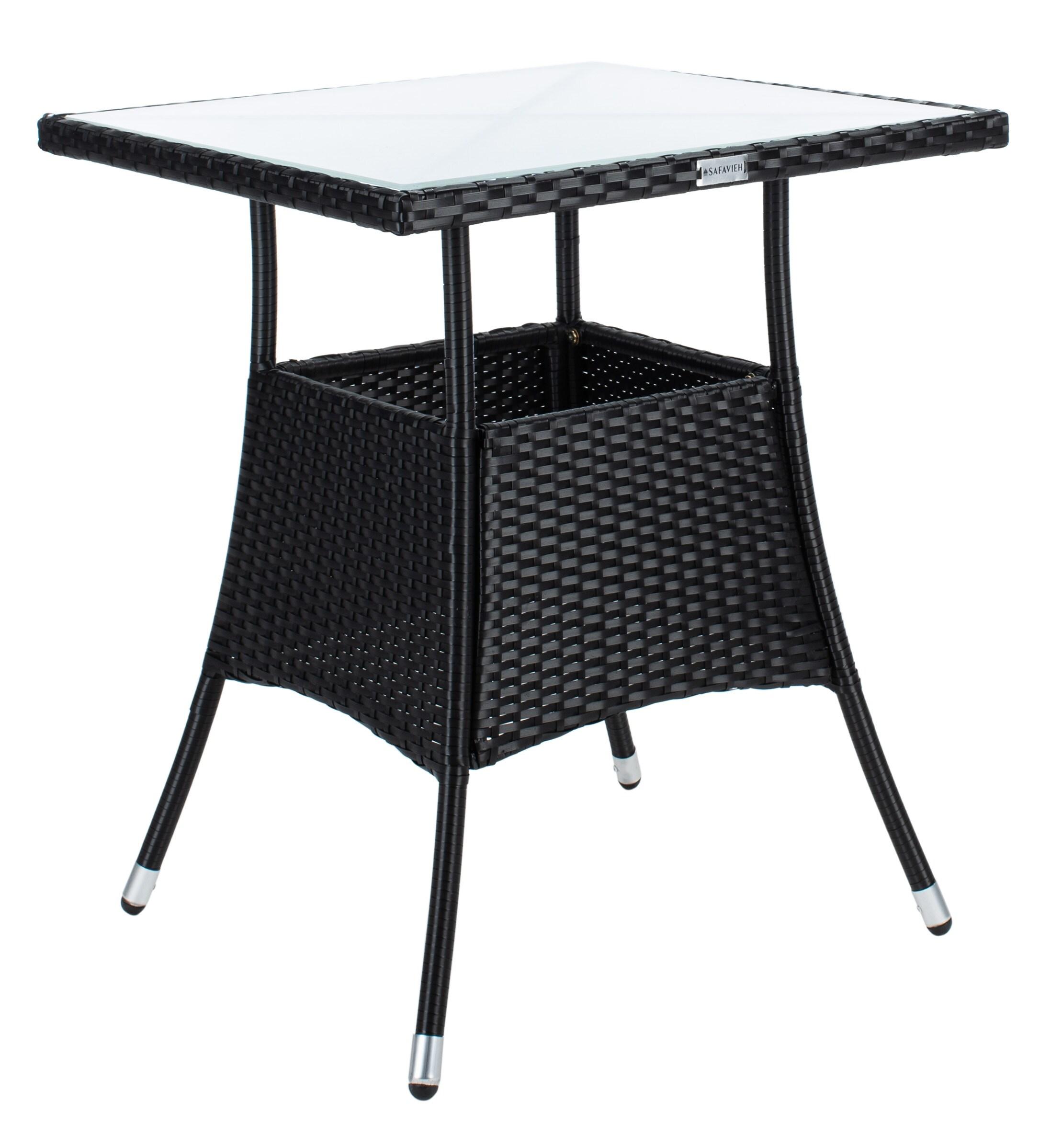 Laban Bistro Set - Outdoor - PAT7718 - Black/White - Safavieh