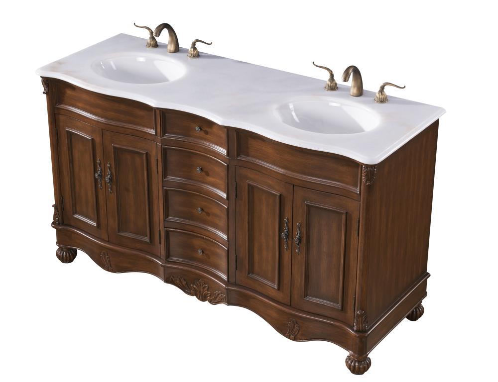 Etta Avenue™ Mannie 60'' Double Bathroom Vanity with Top
