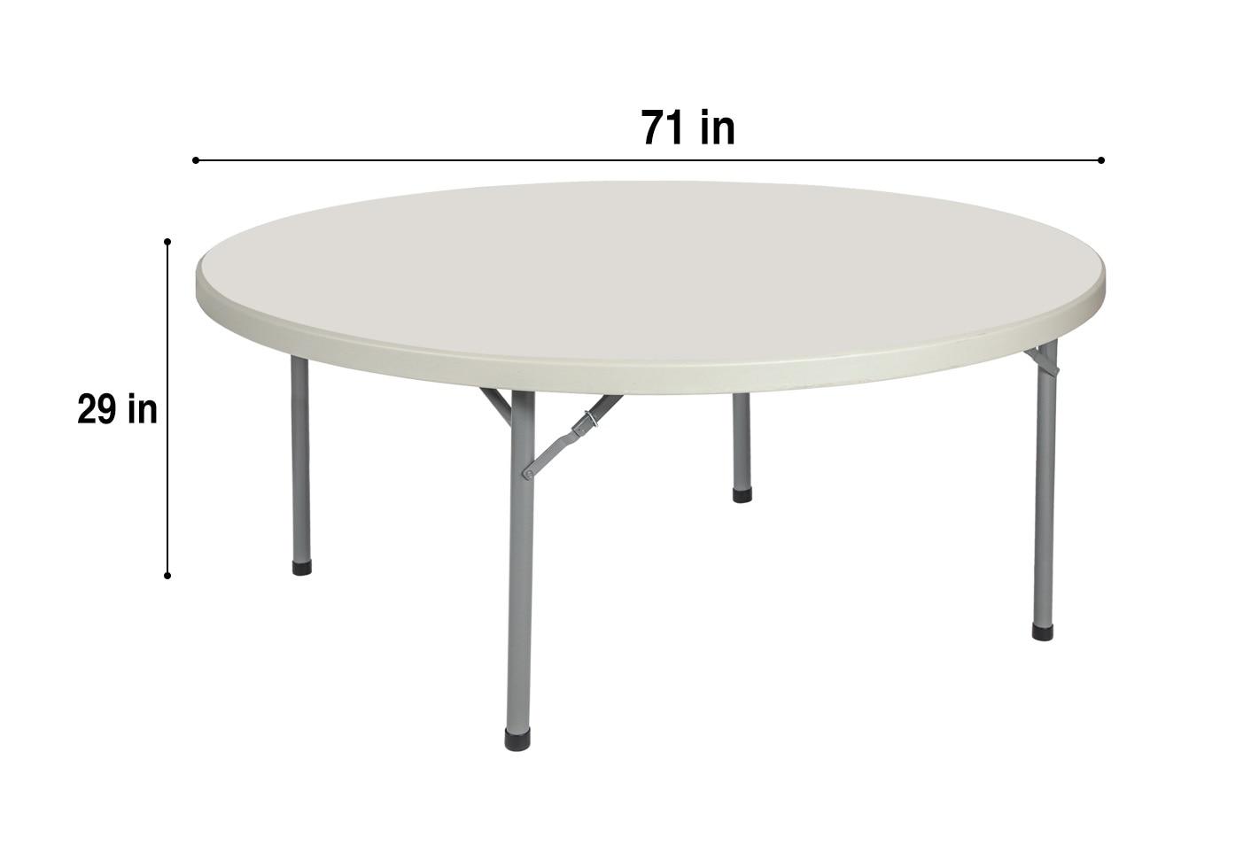 Baldwin Round Portable Banquet Table