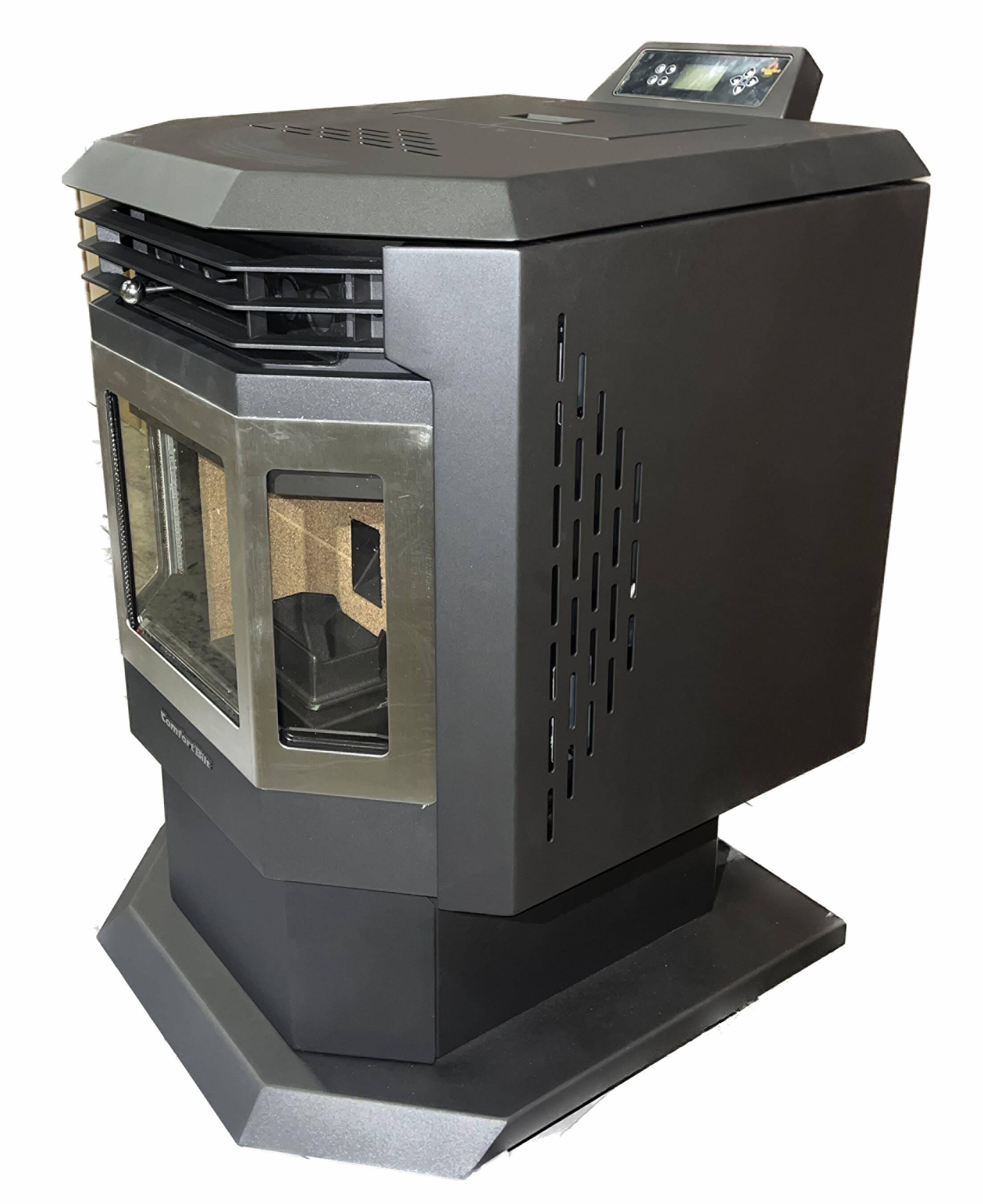 ComfortBilt Pellet Stoves HP21-Black-SS Pellet Stove
