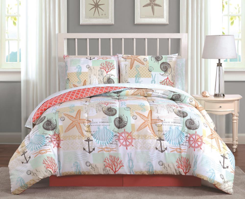 Belize Coastal Abstract Comforter Set