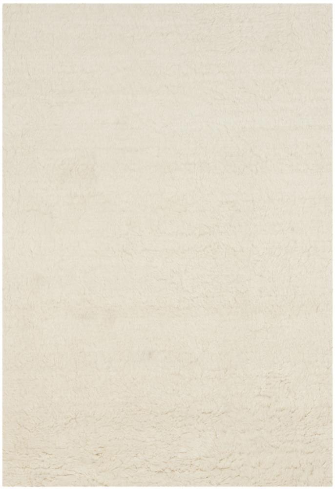 Flokati FLK150 Hand Tufted Indoor Area Rug - Ivory - 4'x6' - Safavieh