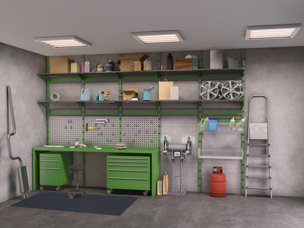 VersaTex 24 x 36" Multipurpose Recycled Rubber Floor Utility Mat, Black